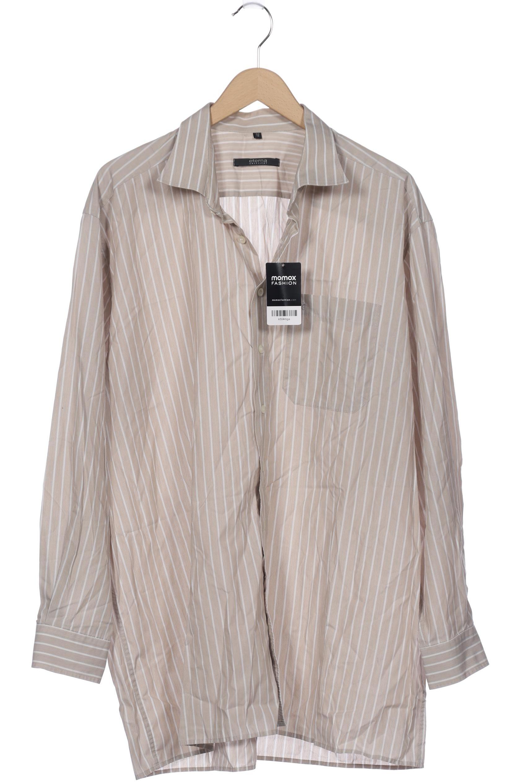 

eterna Herren Hemd, beige, Gr. 46