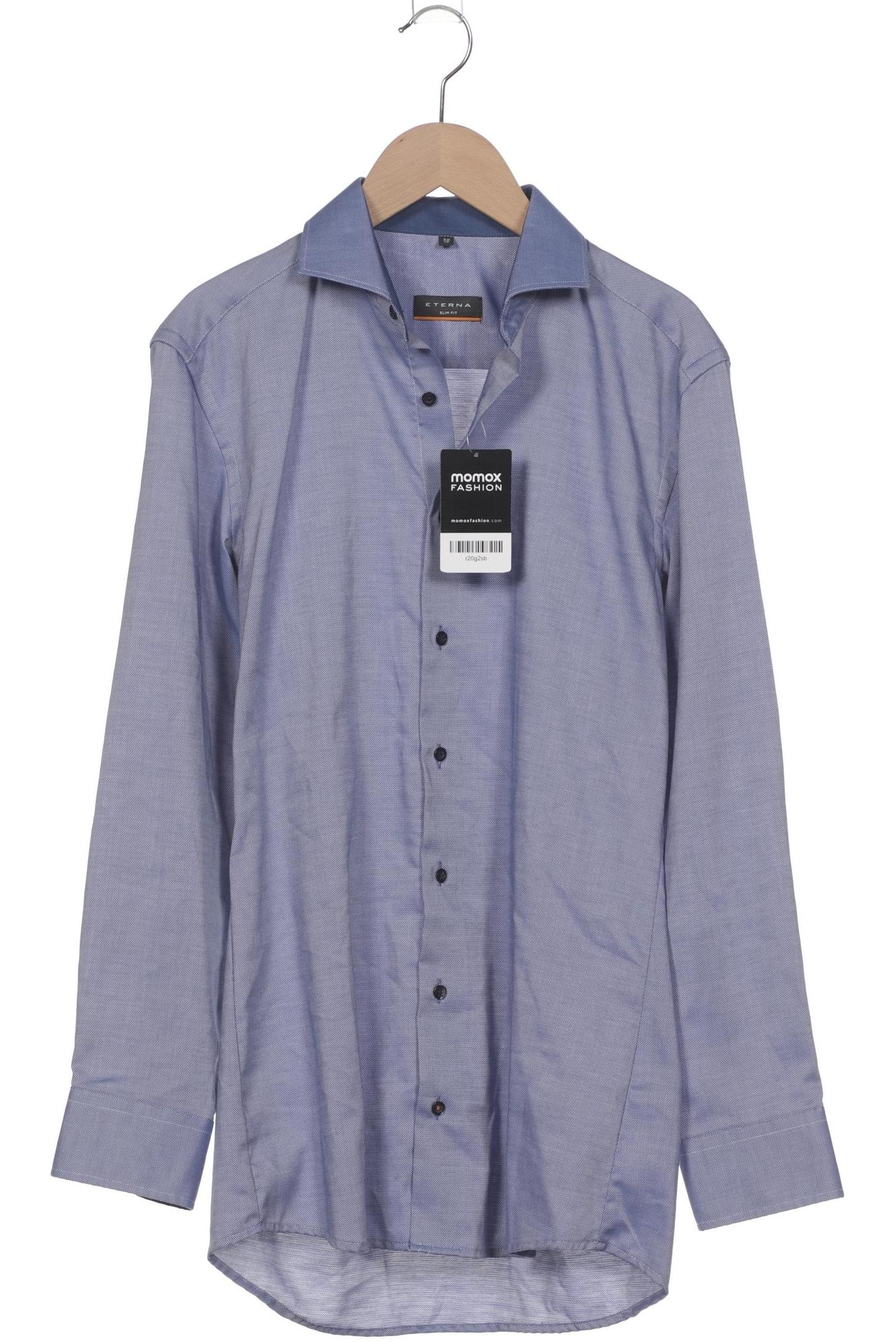 

eterna Herren Hemd, blau, Gr. 46