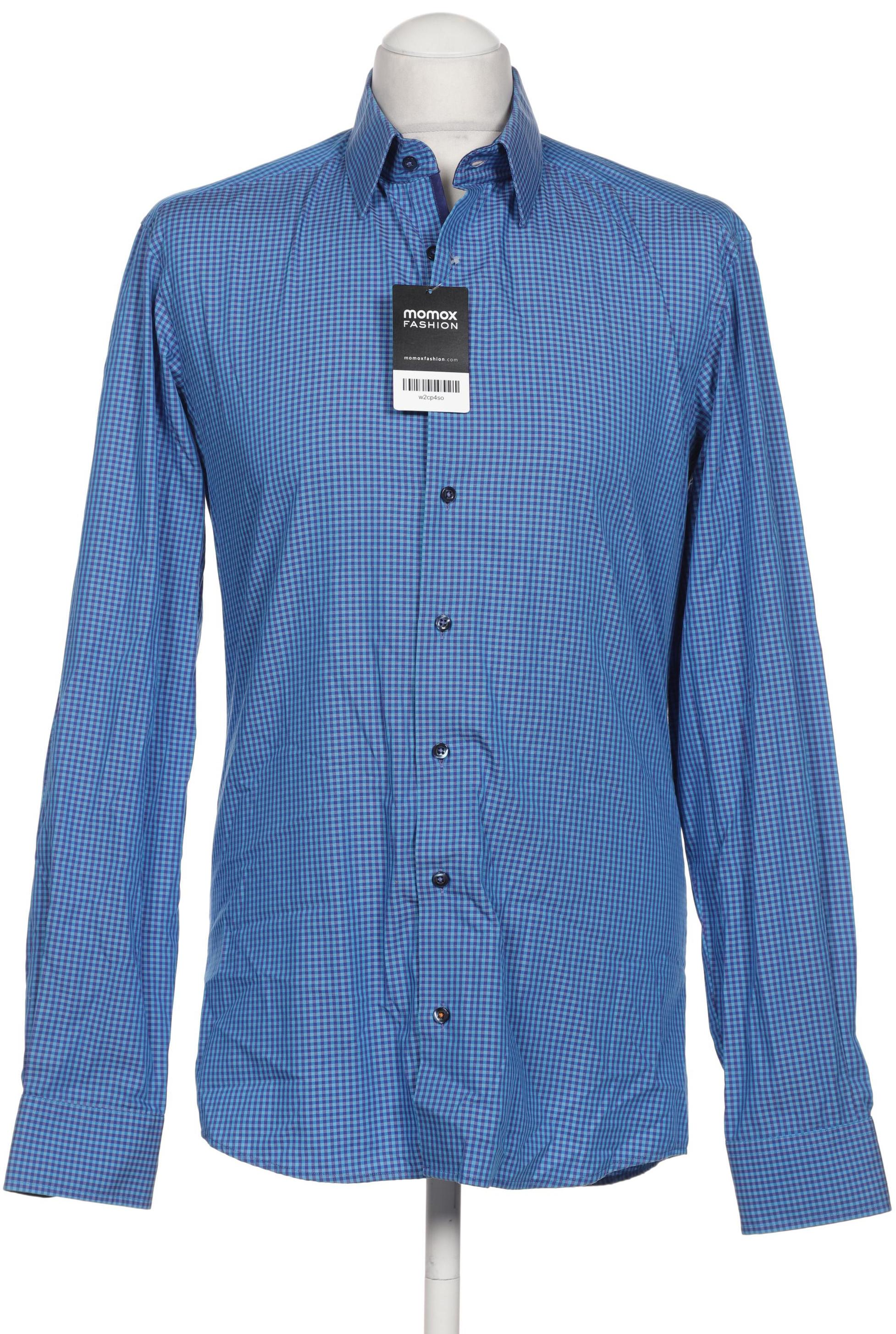 

eterna Herren Hemd, blau
