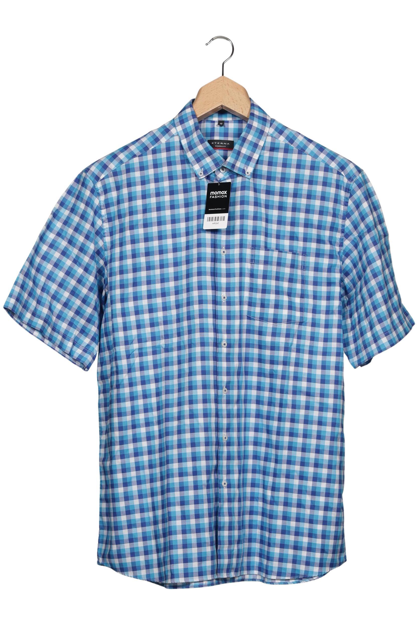 

eterna Herren Hemd, blau, Gr. 56