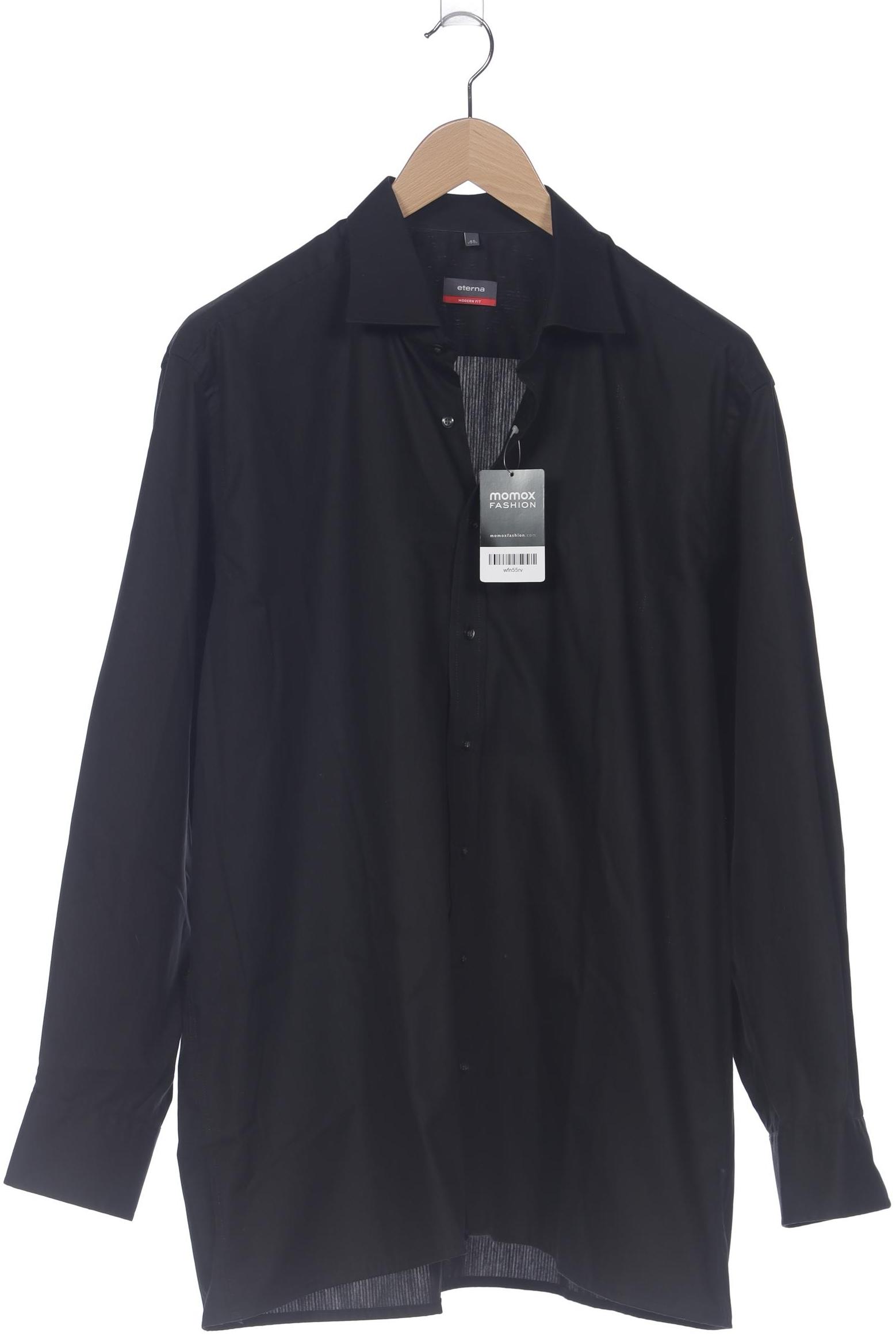 

eterna Herren Hemd, schwarz, Gr. 56