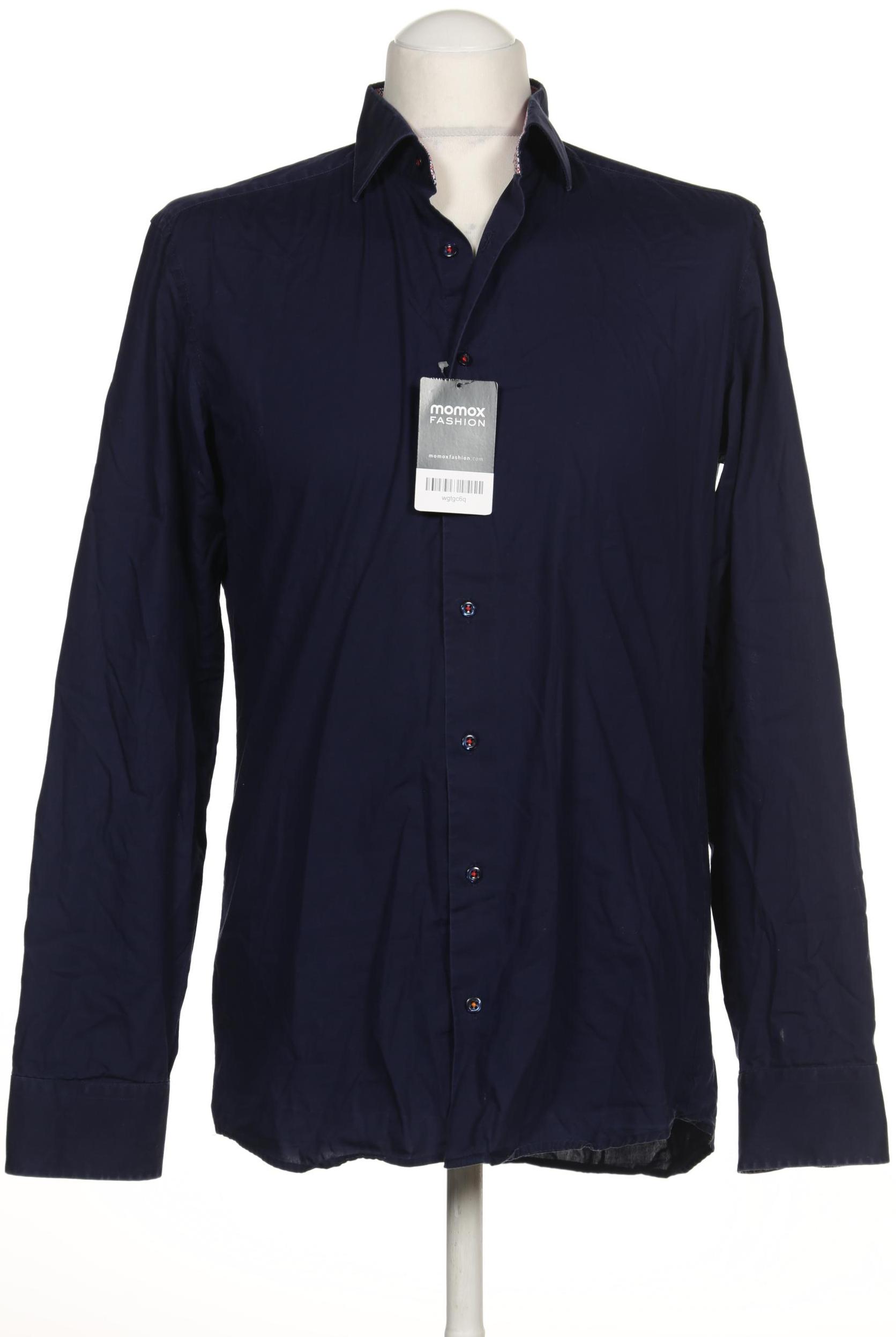 

eterna Herren Hemd, marineblau