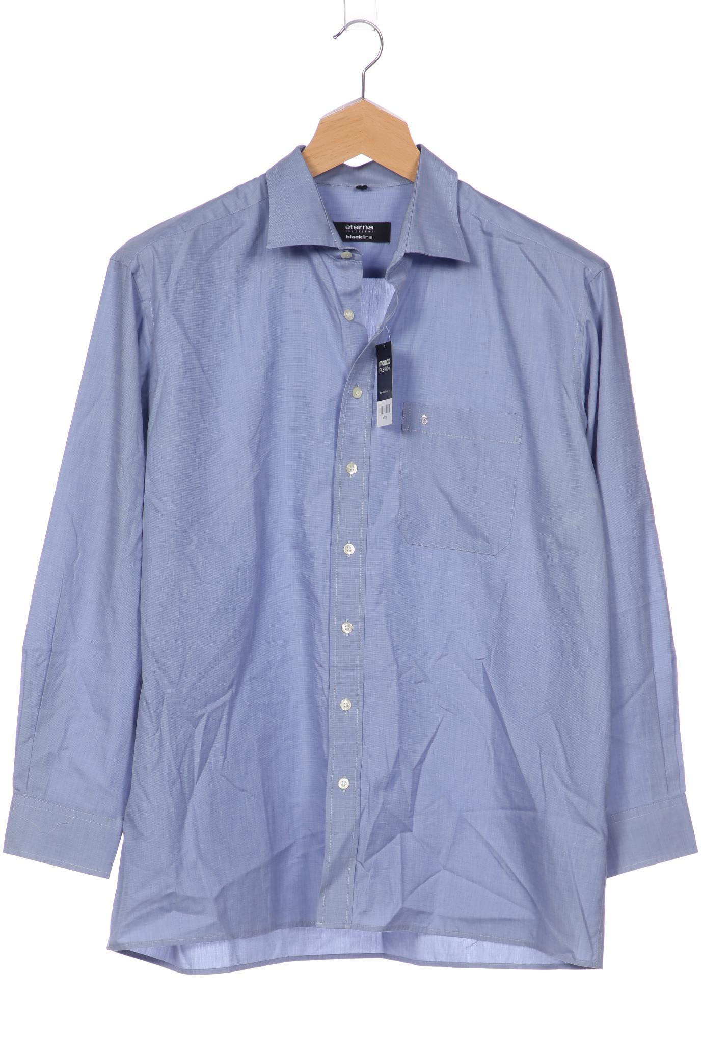 

eterna Herren Hemd, blau, Gr. 46