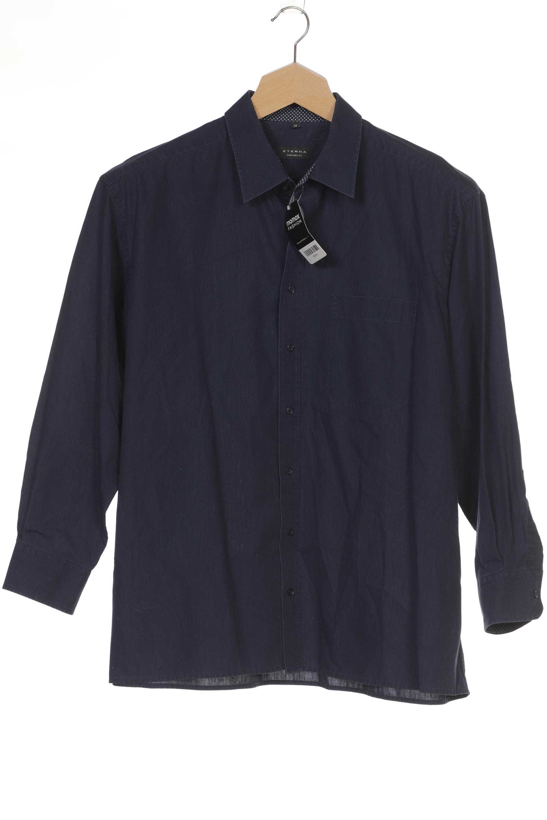 

eterna Herren Hemd, marineblau, Gr. 56