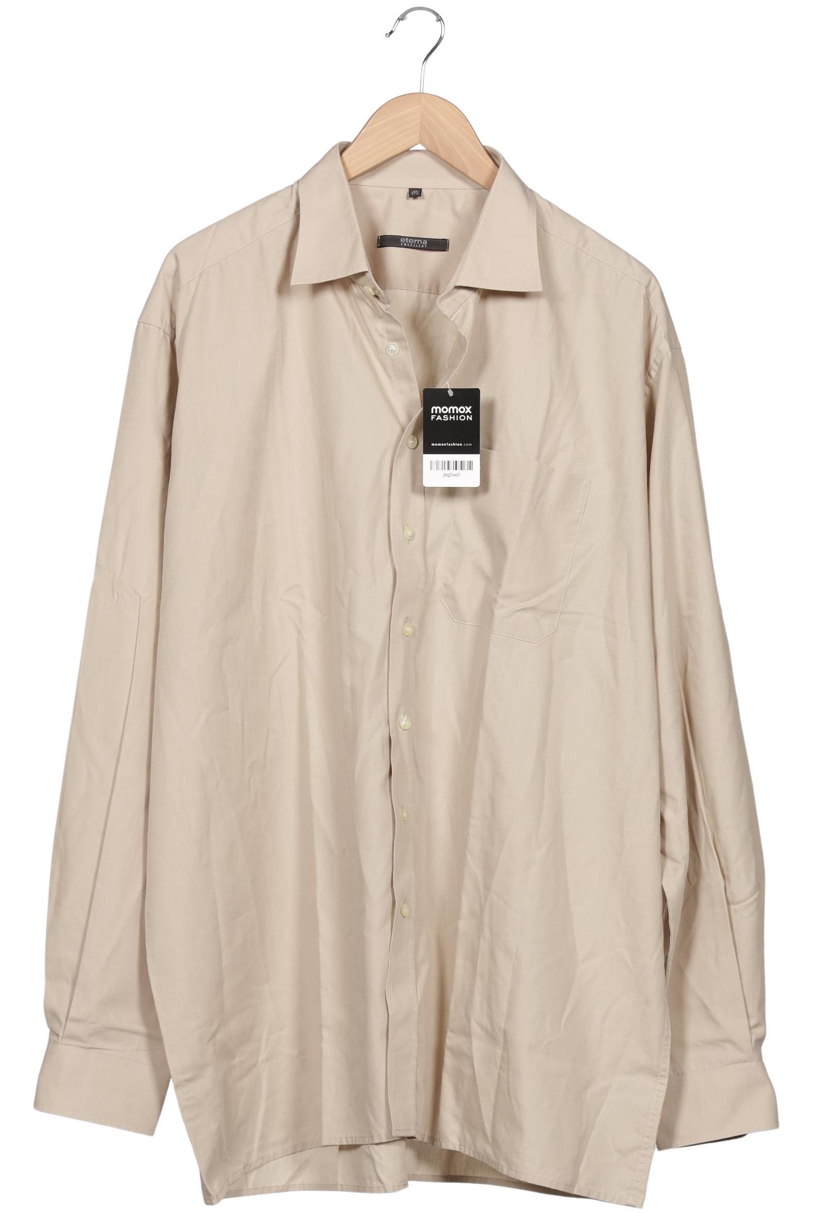 

eterna Herren Hemd, beige, Gr. 56
