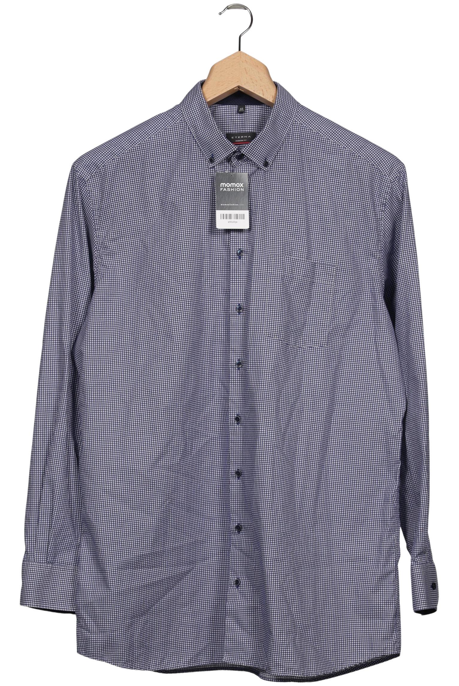 

eterna Herren Hemd, marineblau, Gr. 56