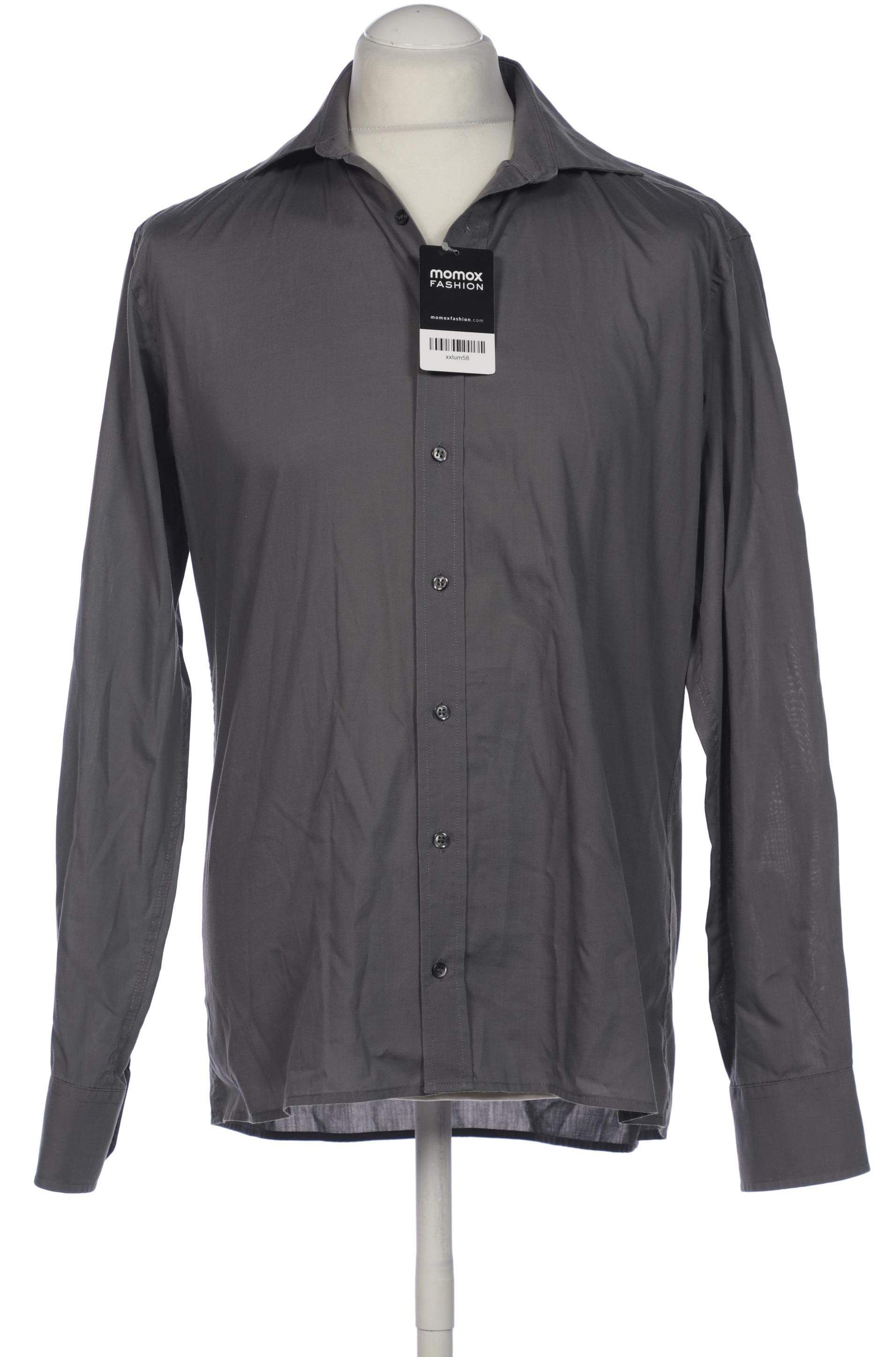 Thumbnail - eterna Herren Hemd, grau, Gr. 48