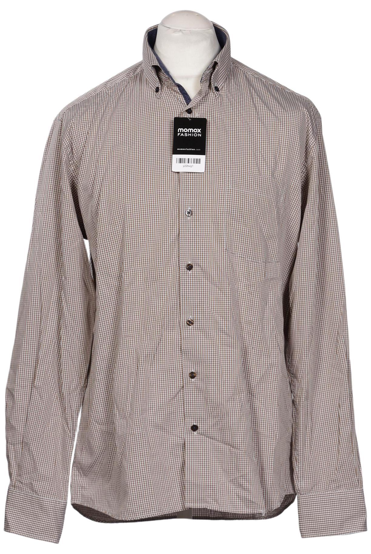 

eterna Herren Hemd, beige, Gr. 52