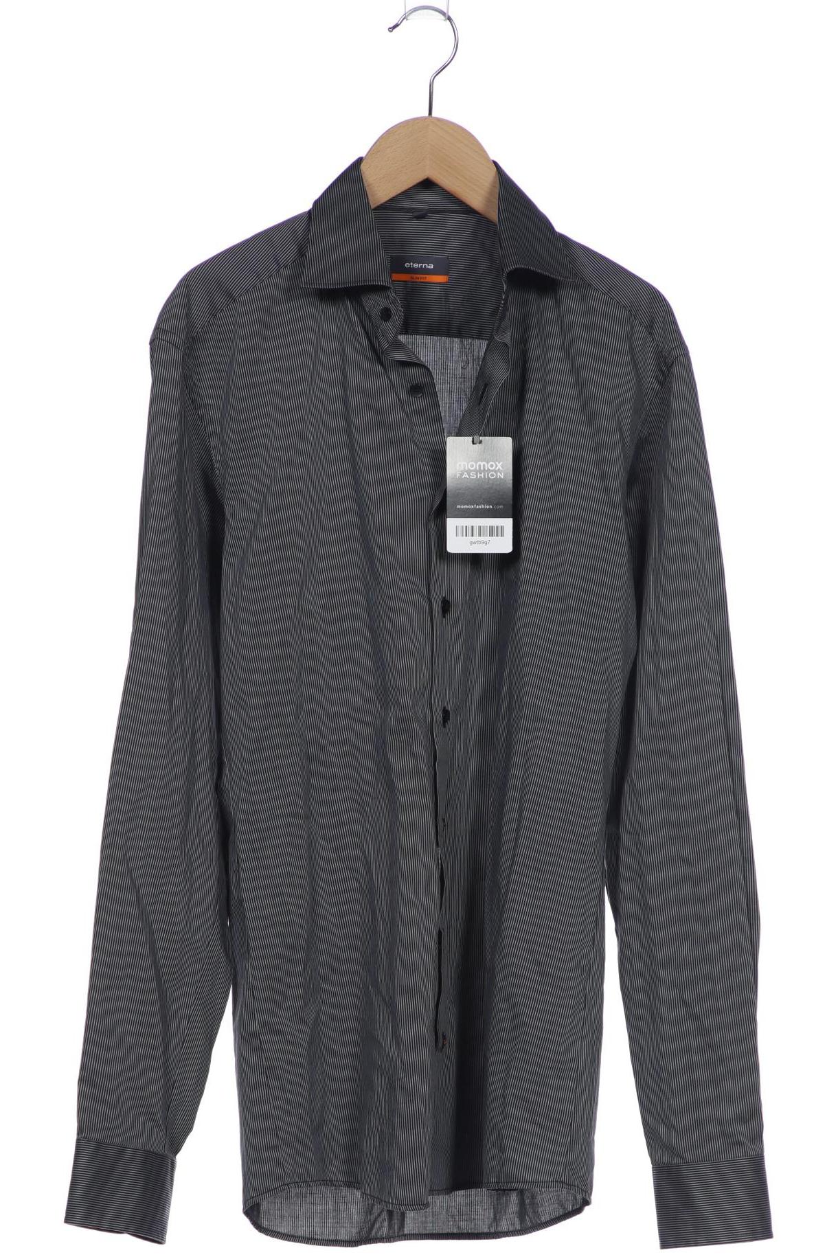 

eterna Herren Hemd, grau, Gr. 46