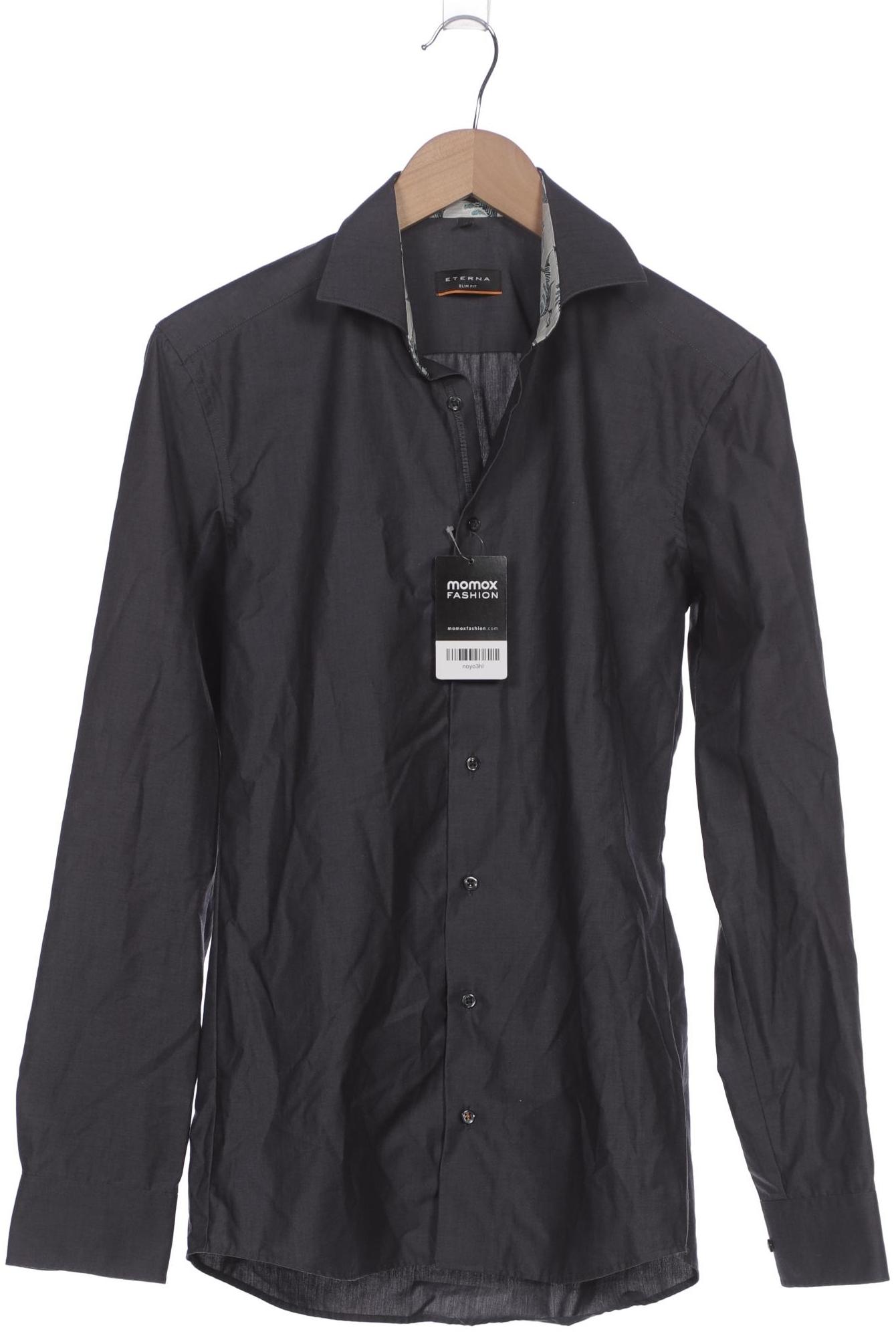 

eterna Herren Hemd, grau, Gr. 46