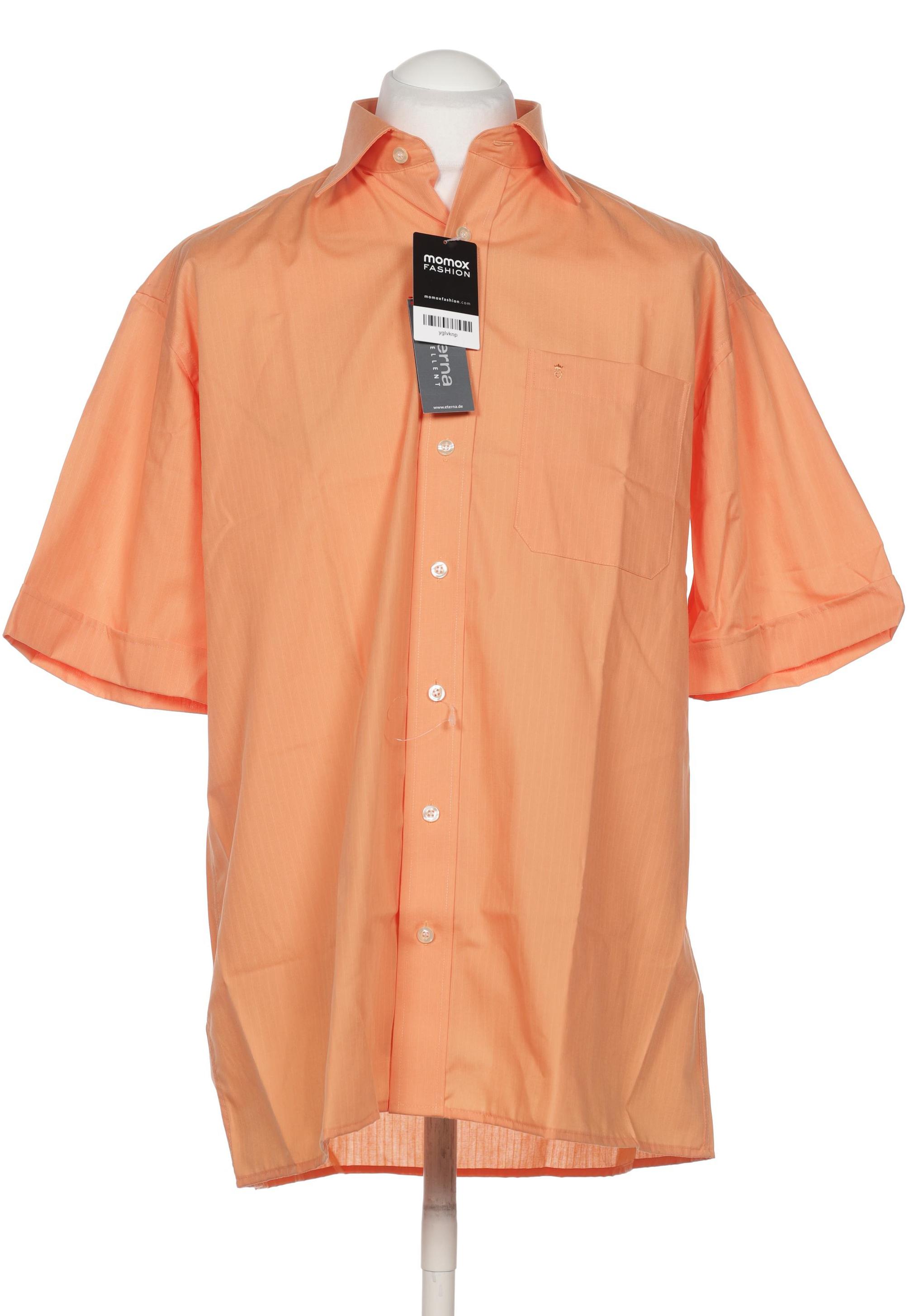 

eterna Herren Hemd, orange, Gr. 52