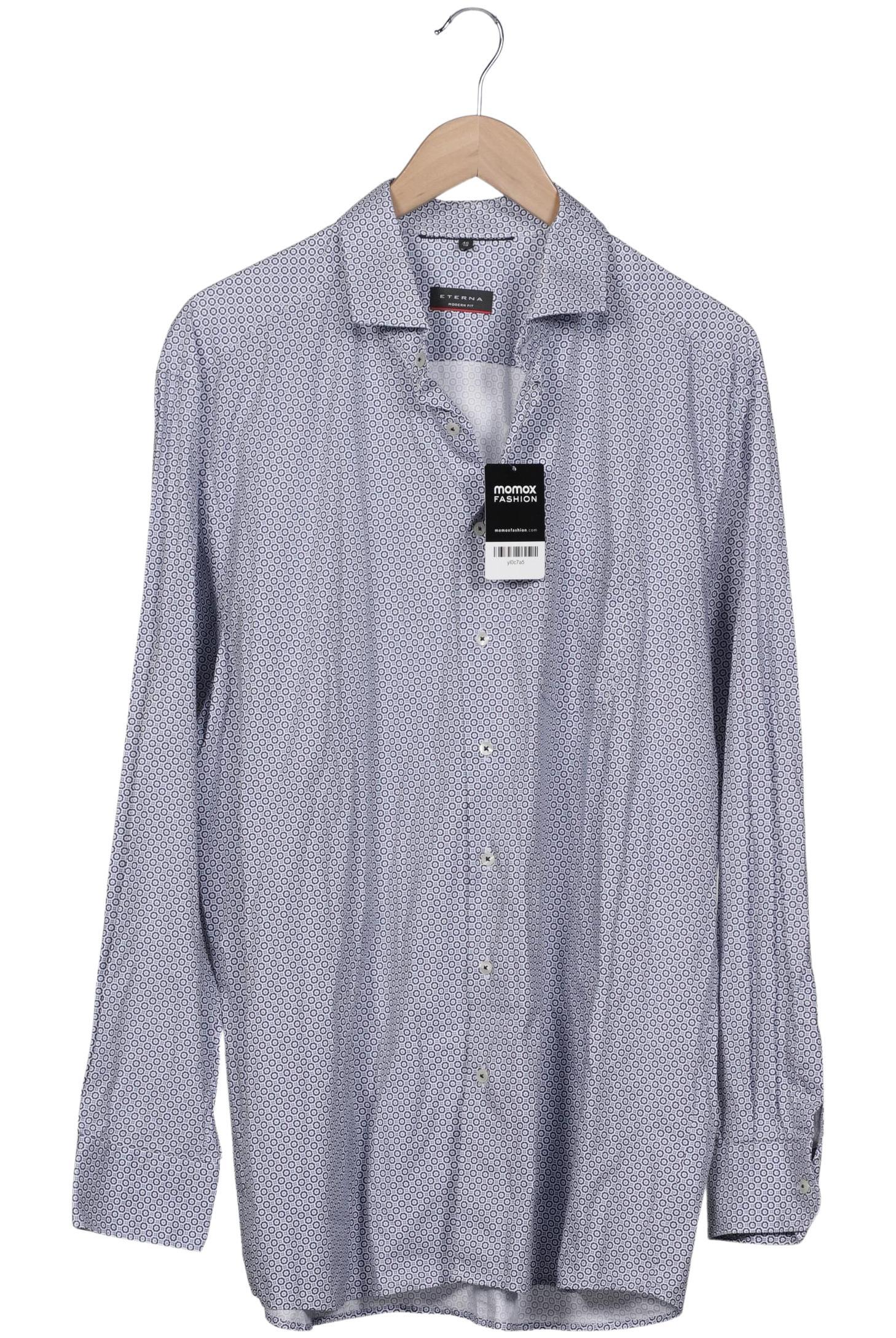 

eterna Herren Hemd, blau, Gr. 56