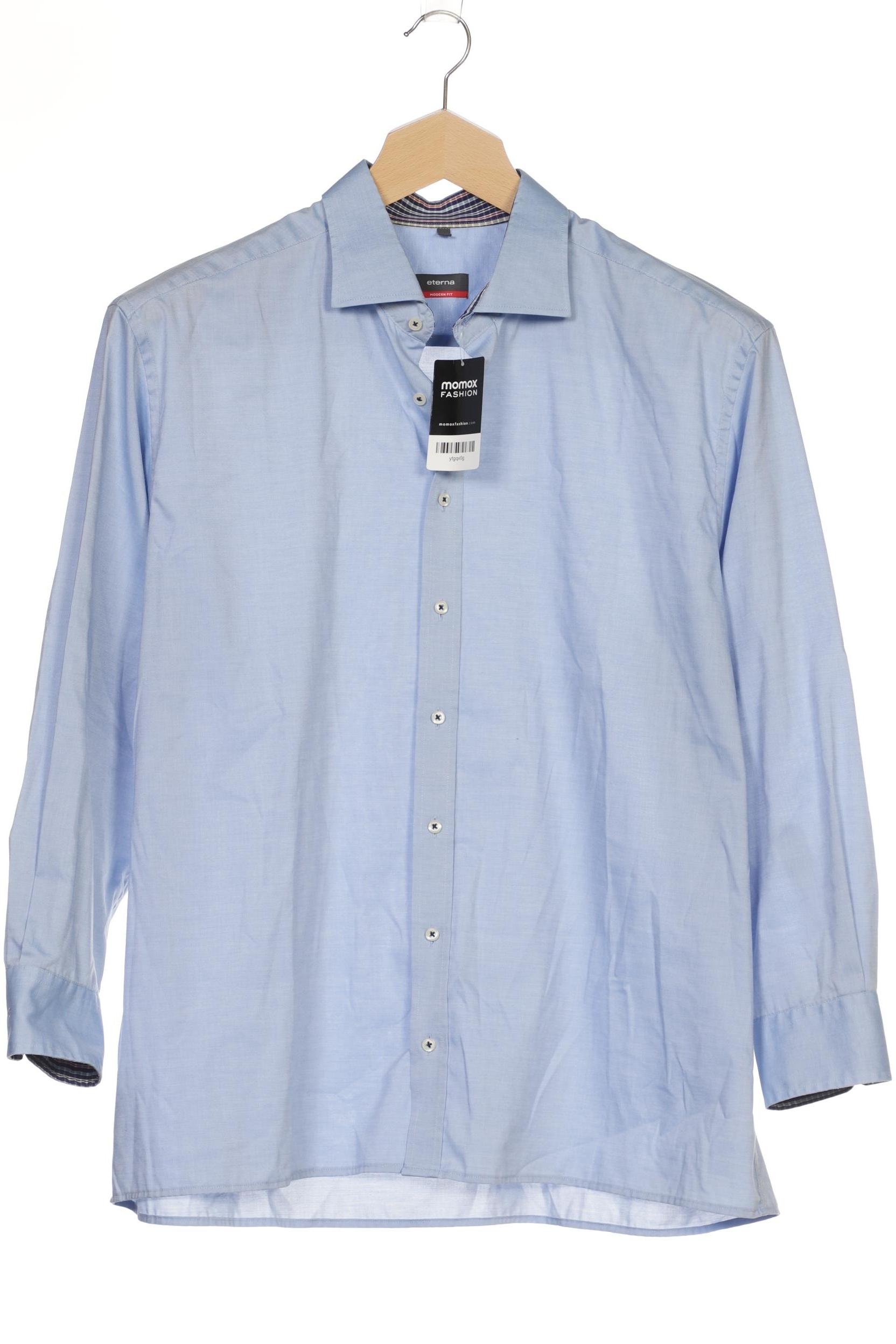 

eterna Herren Hemd, blau, Gr. 56