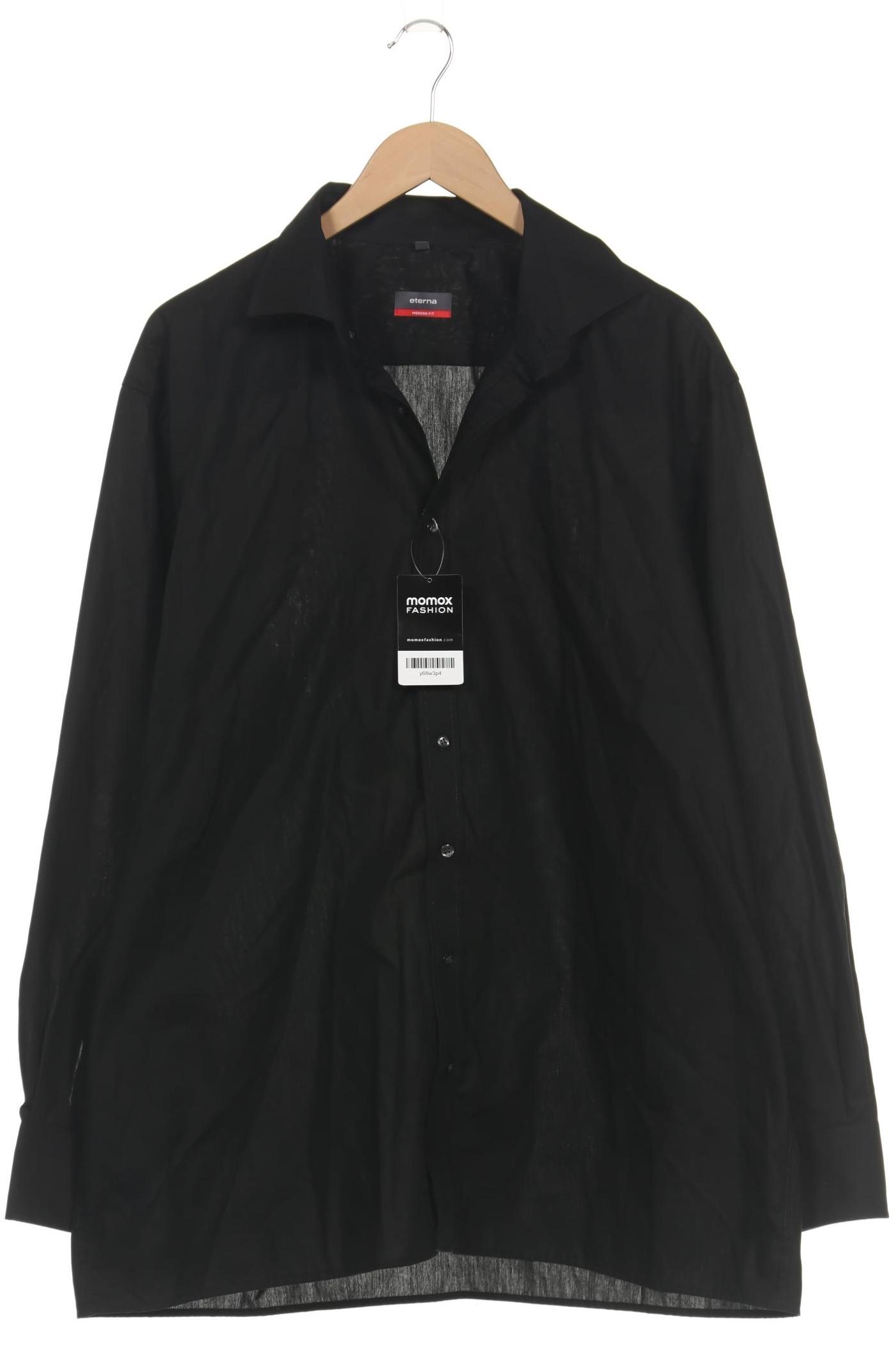 

eterna Herren Hemd, schwarz, Gr. 56