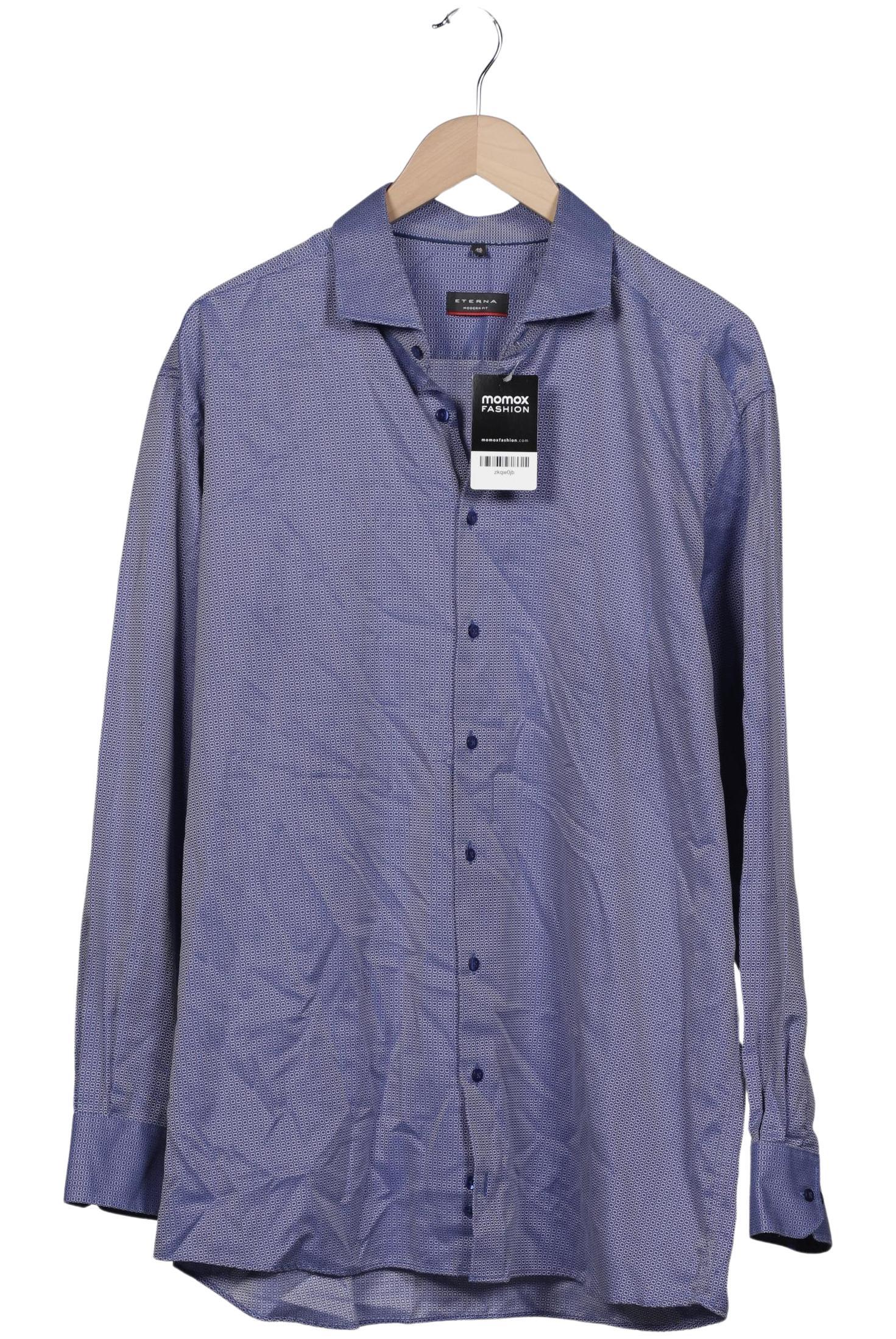 

eterna Herren Hemd, marineblau, Gr. 56