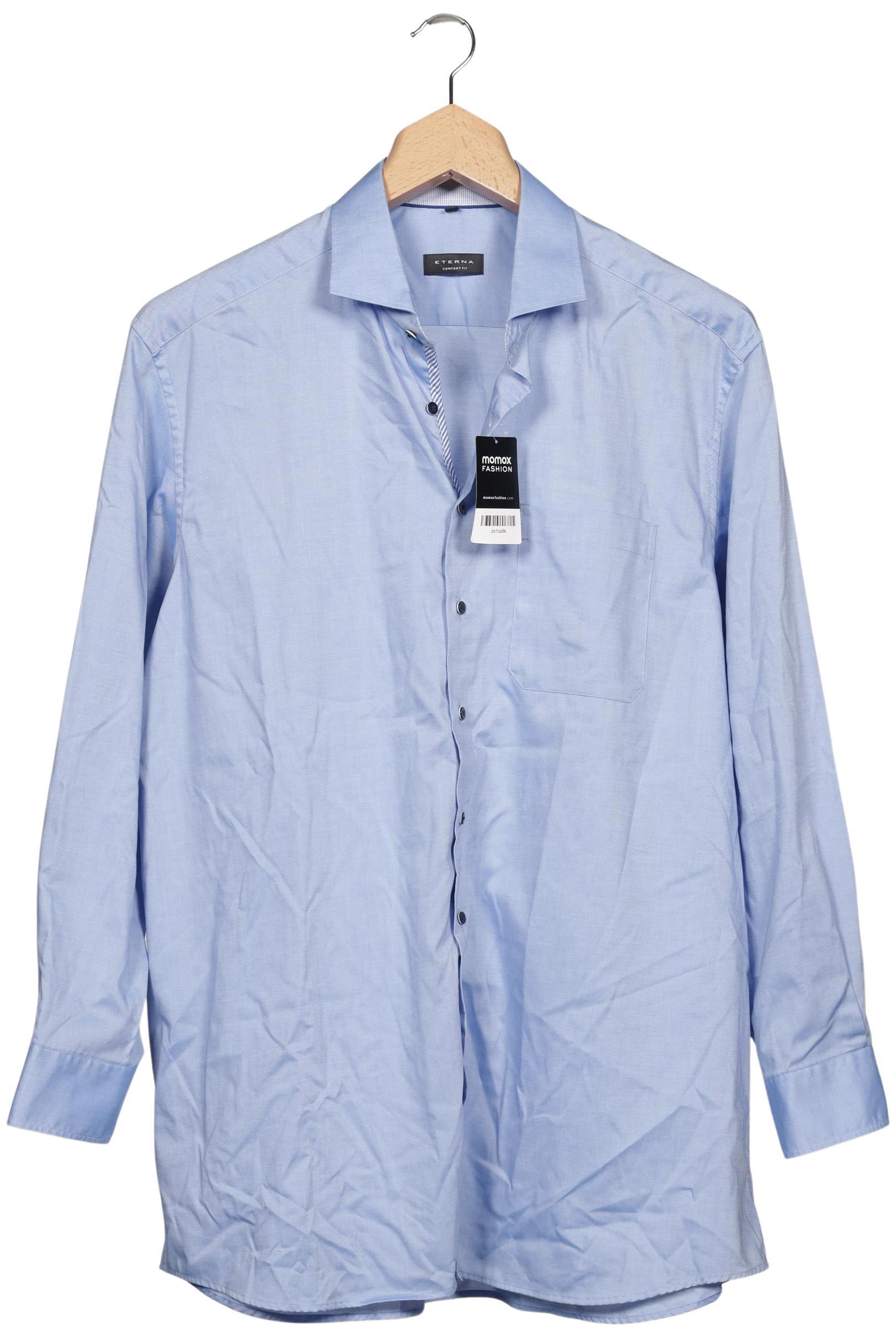 

eterna Herren Hemd, blau, Gr. 56