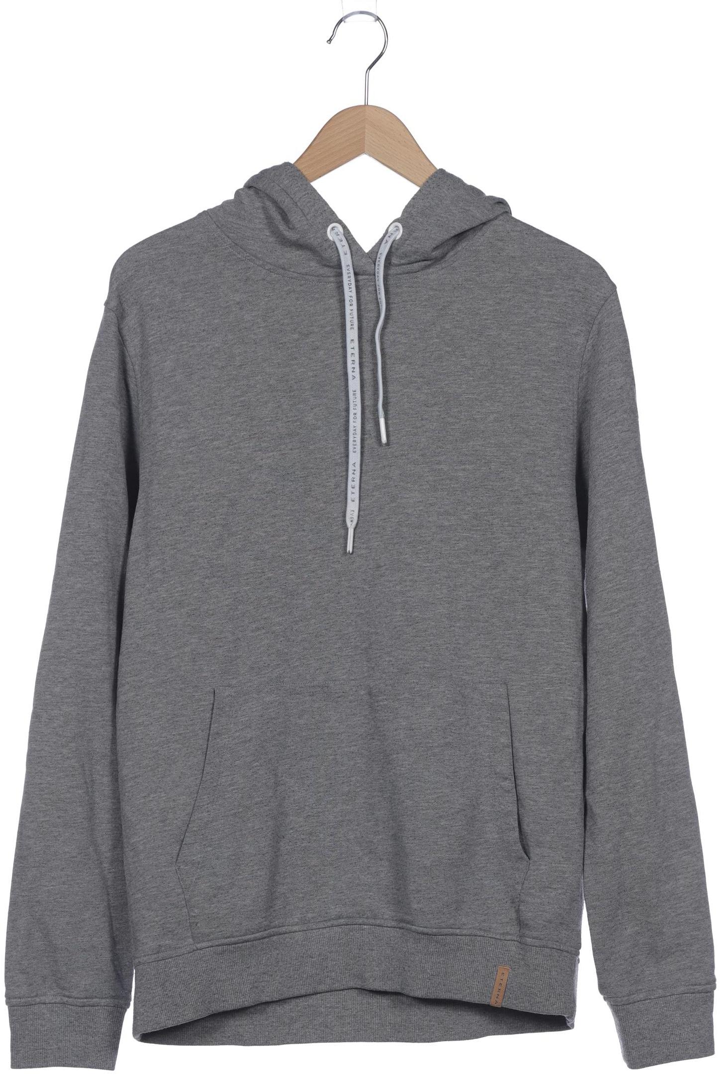 

eterna Herren Kapuzenpullover, grau