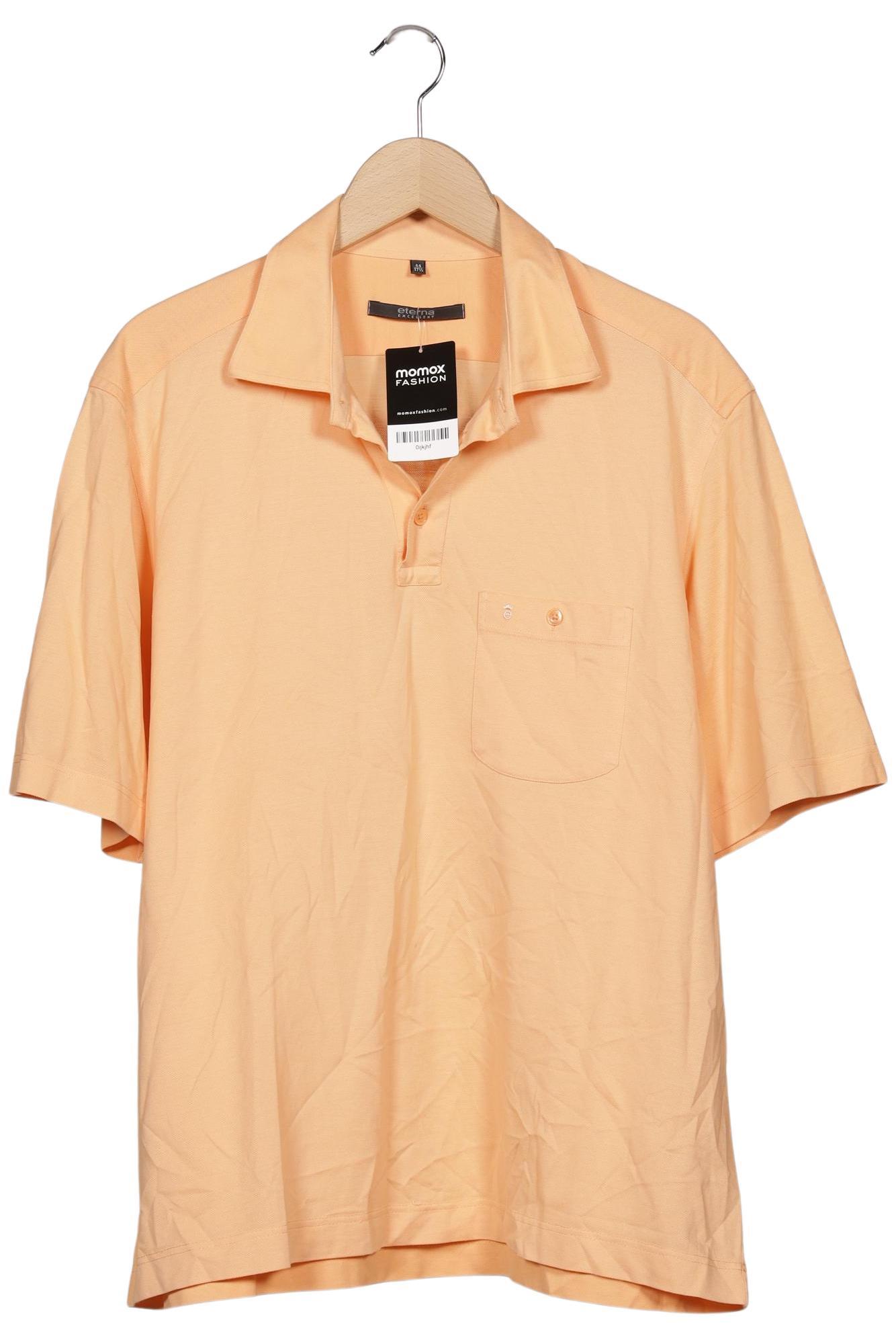 

eterna Herren Poloshirt, orange, Gr. 54