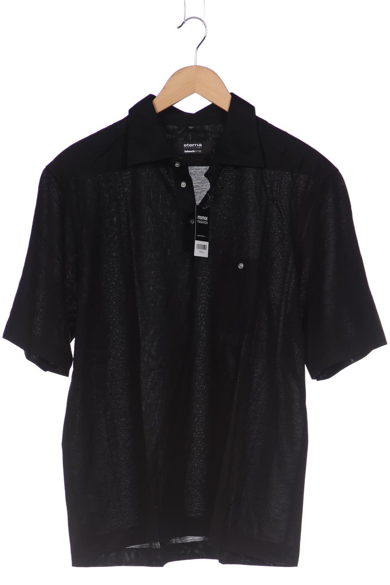 

eterna Herren Poloshirt, schwarz