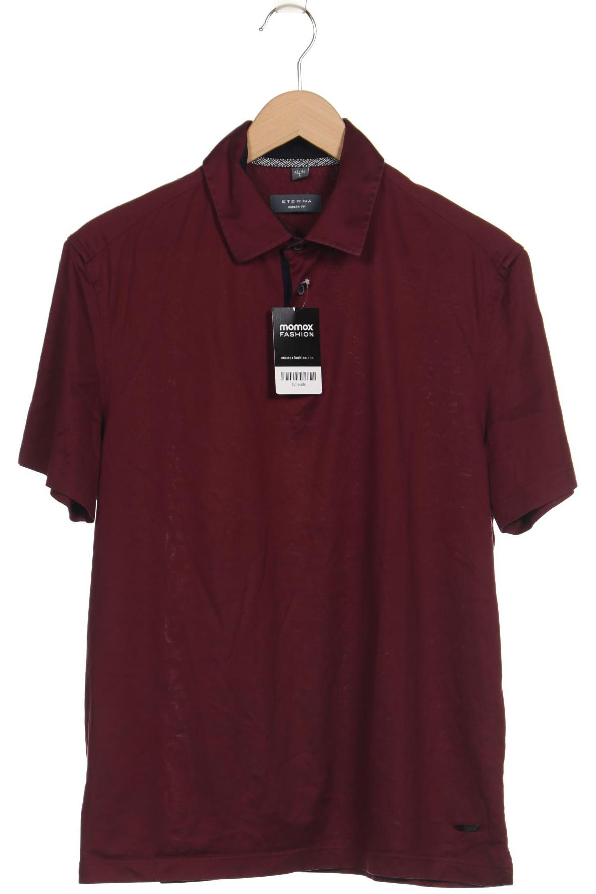 

eterna Herren Poloshirt, bordeaux, Gr. 52