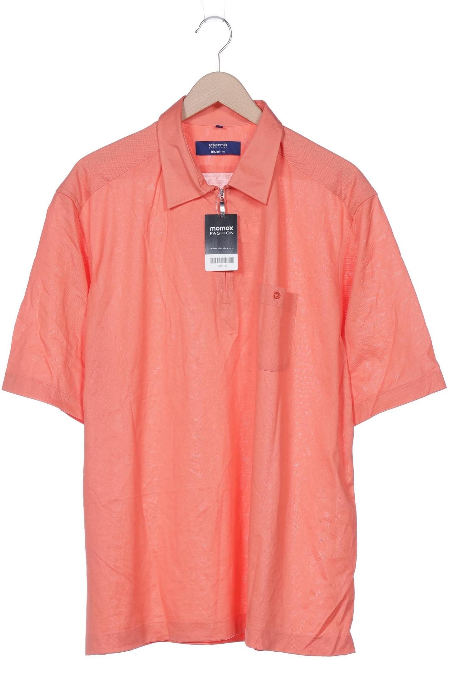 

eterna Herren Poloshirt, orange, Gr. 56