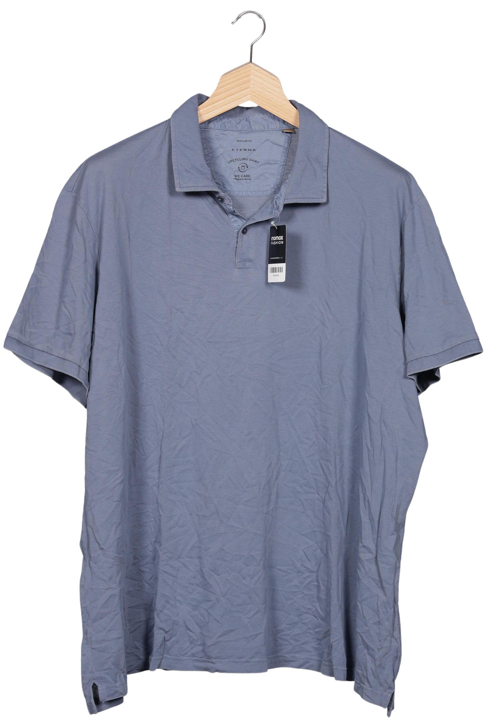 

eterna Herren Poloshirt, grau, Gr. 62