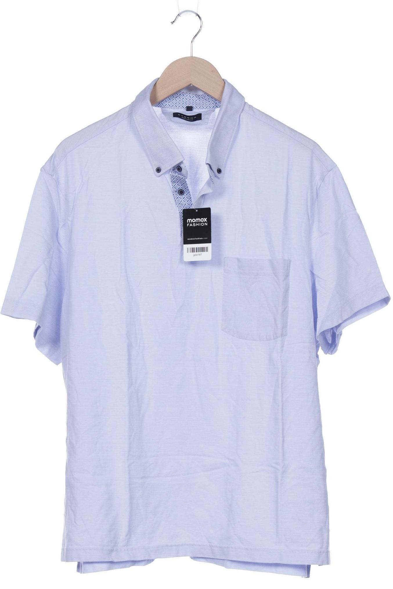 Thumbnail - eterna Herren Poloshirt, blau, Gr. 58