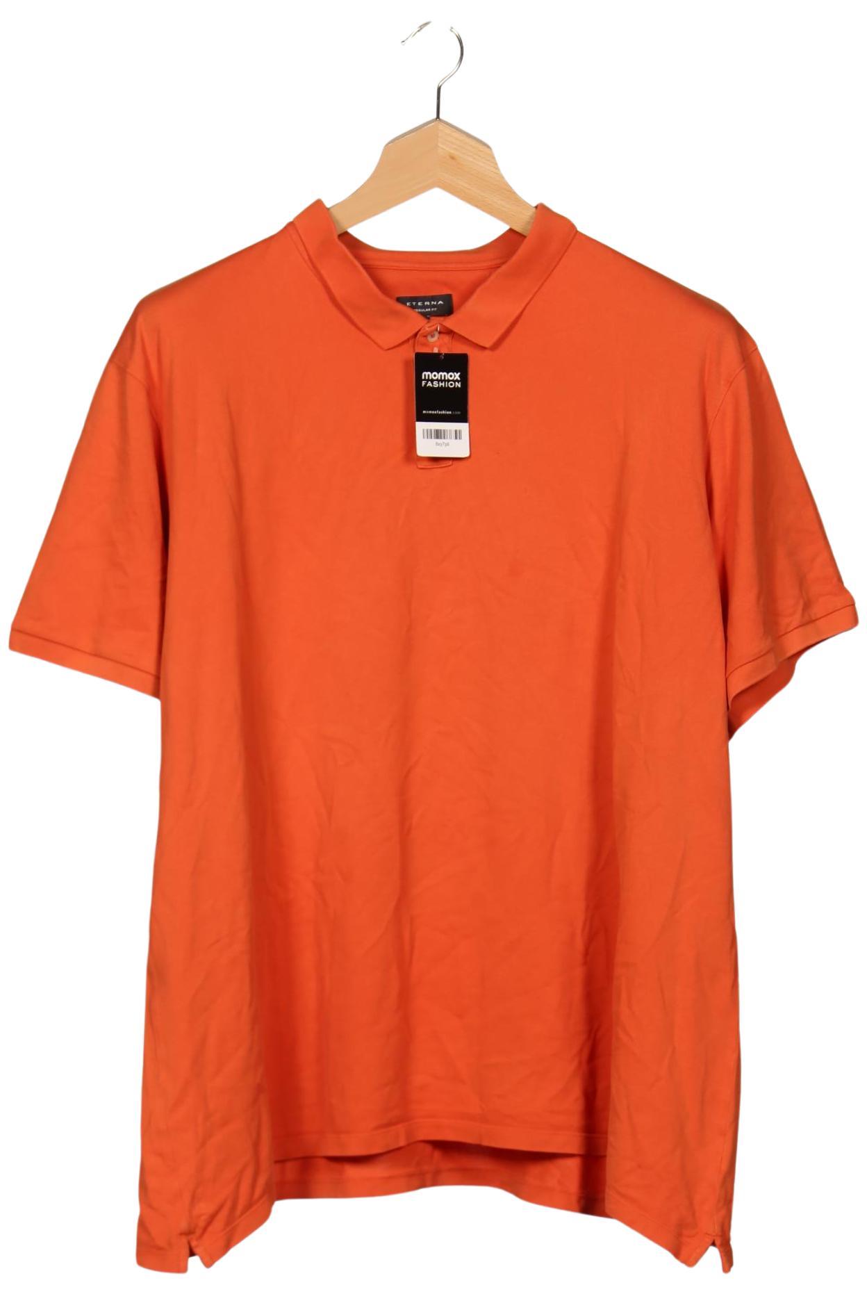 

eterna Herren Poloshirt, orange, Gr. 62