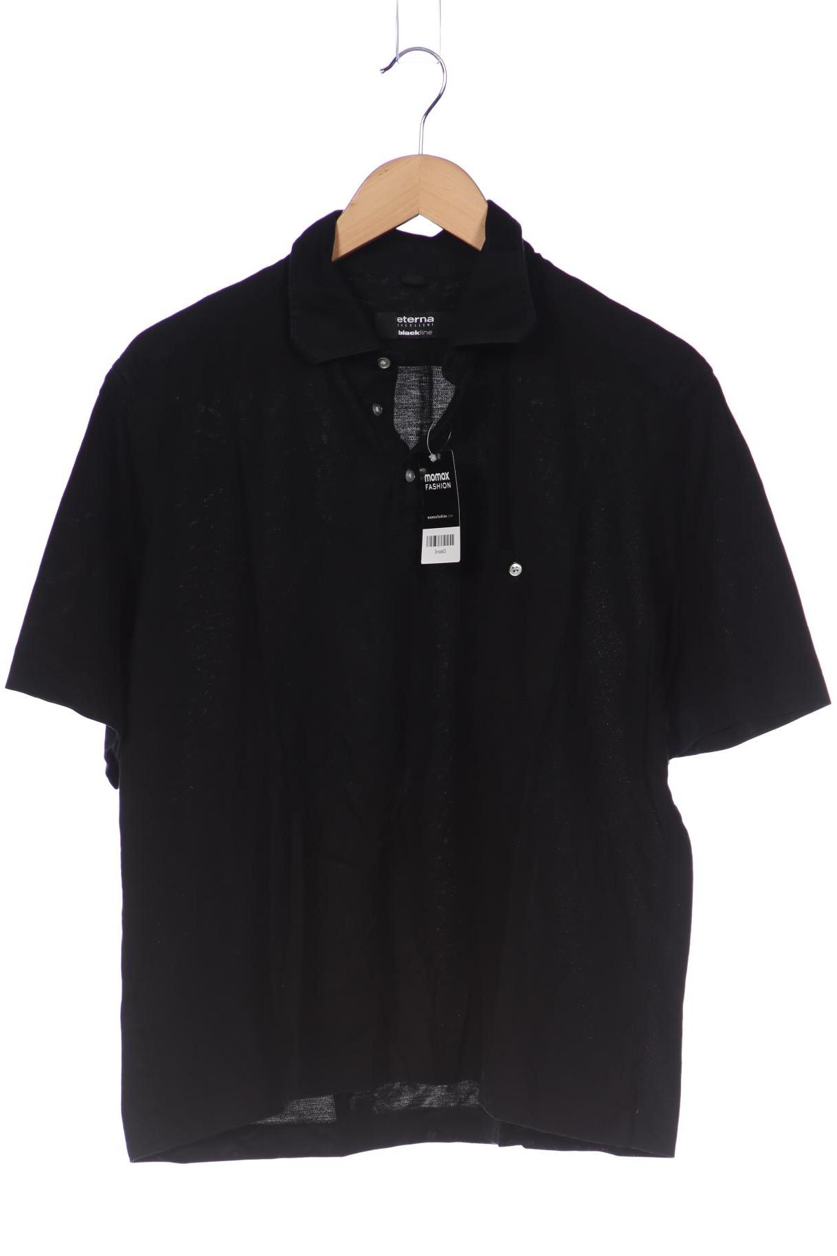 

eterna Herren Poloshirt, schwarz, Gr. 54