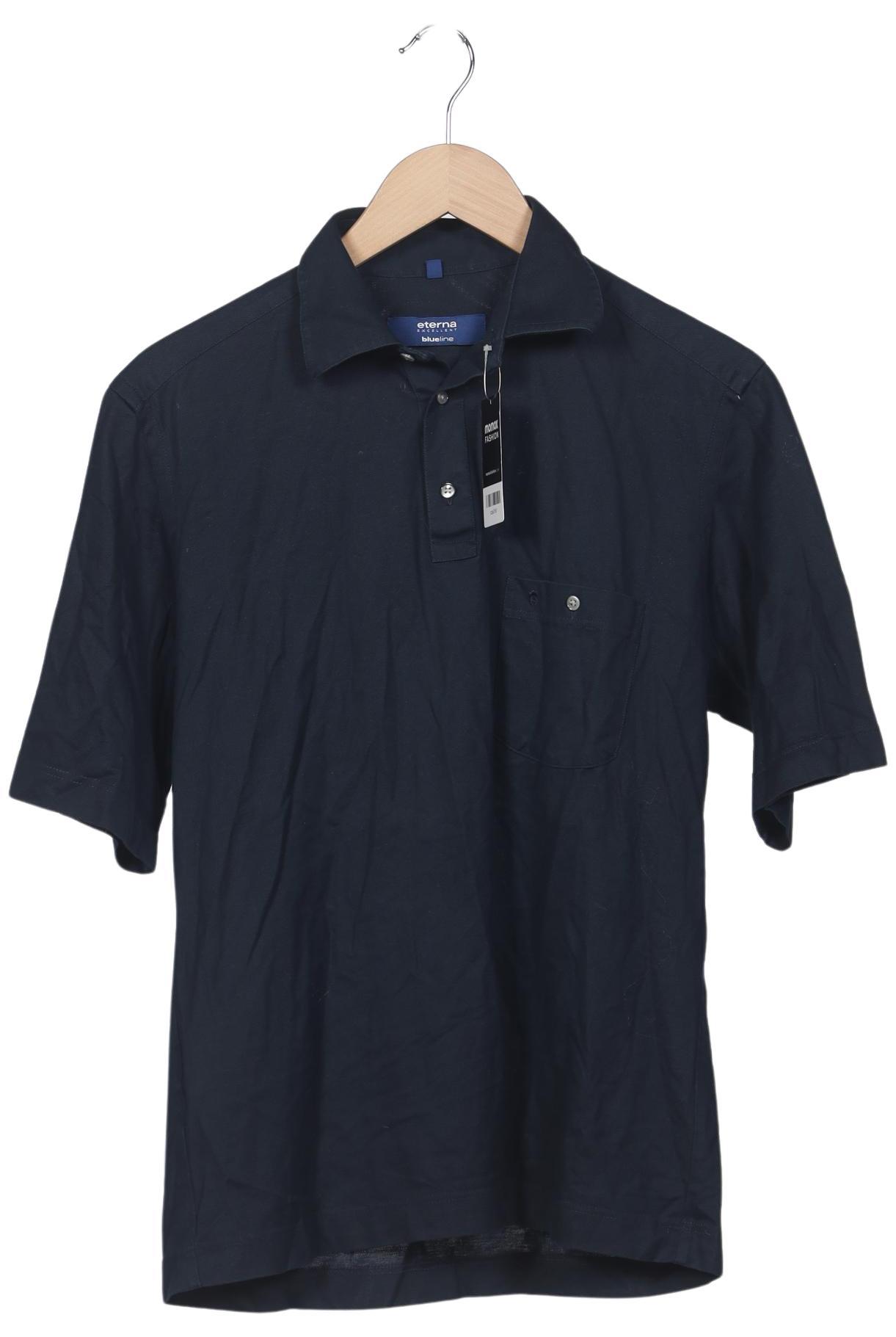 

eterna Herren Poloshirt, marineblau, Gr. 48
