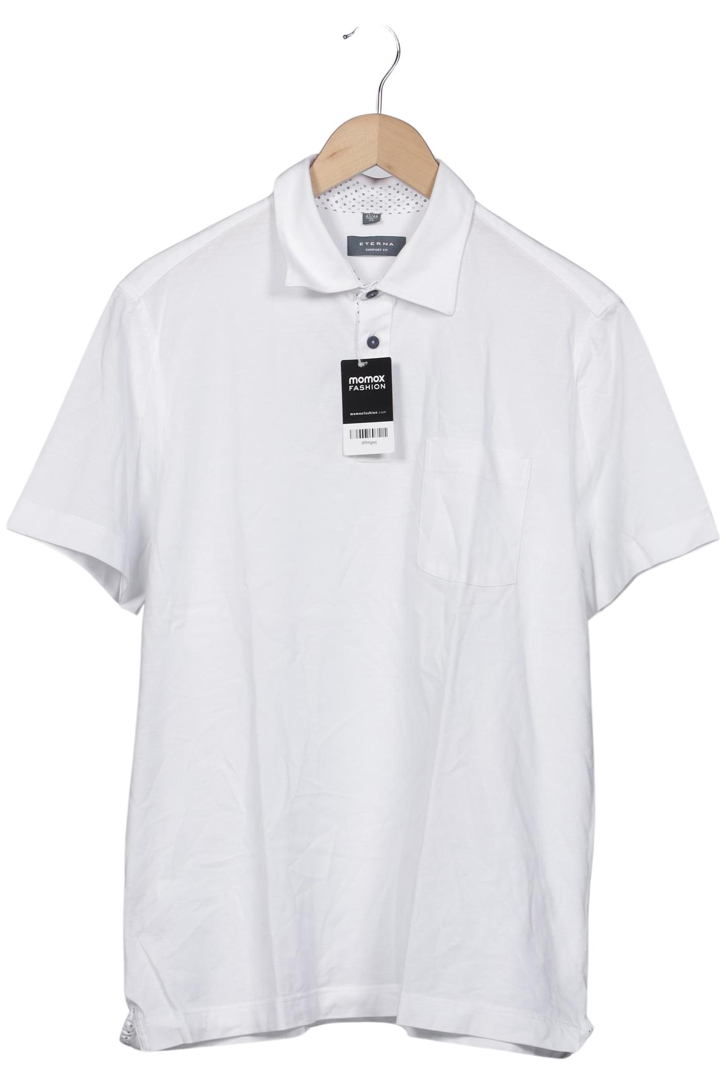 

eterna Herren Poloshirt, weiß, Gr. 54