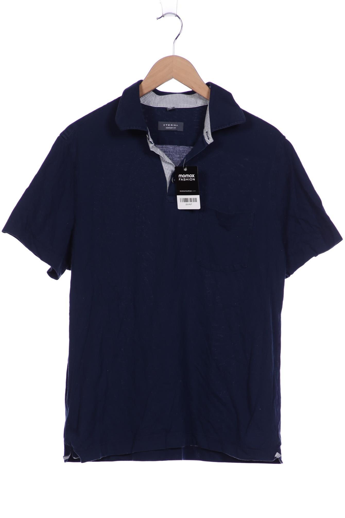 

eterna Herren Poloshirt, marineblau, Gr. 54