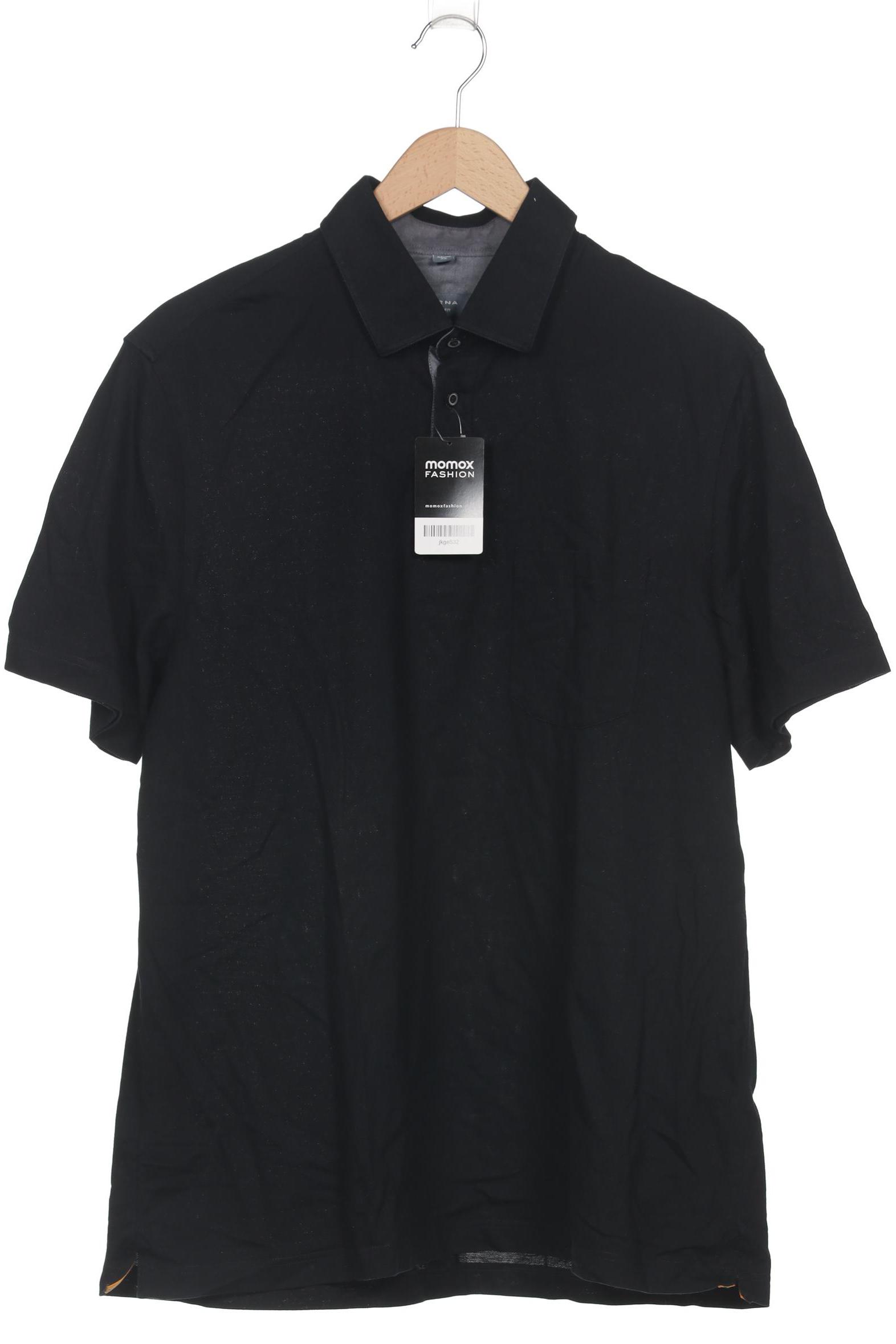 

eterna Herren Poloshirt, schwarz, Gr. 54