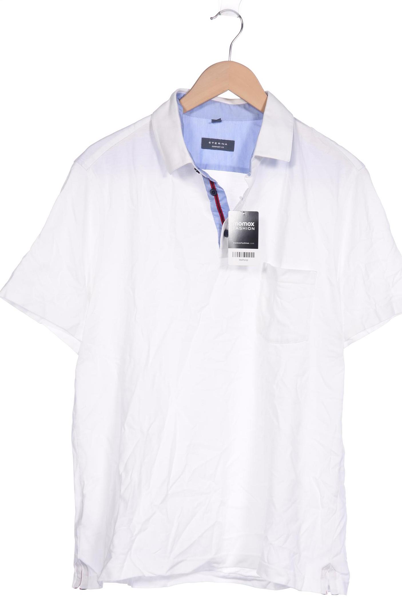 

eterna Herren Poloshirt, weiß, Gr. 54