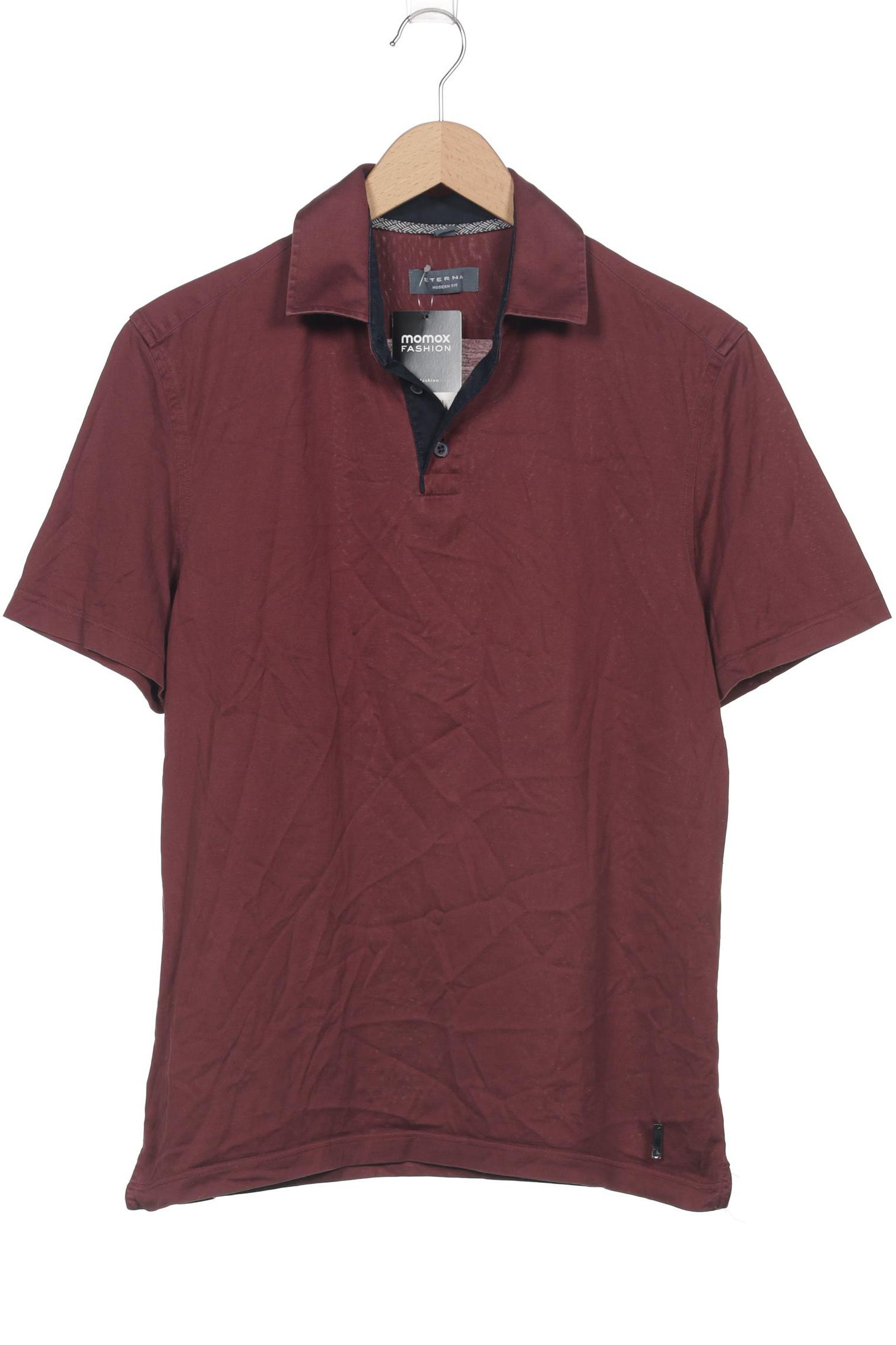 

eterna Herren Poloshirt, bordeaux, Gr. 48