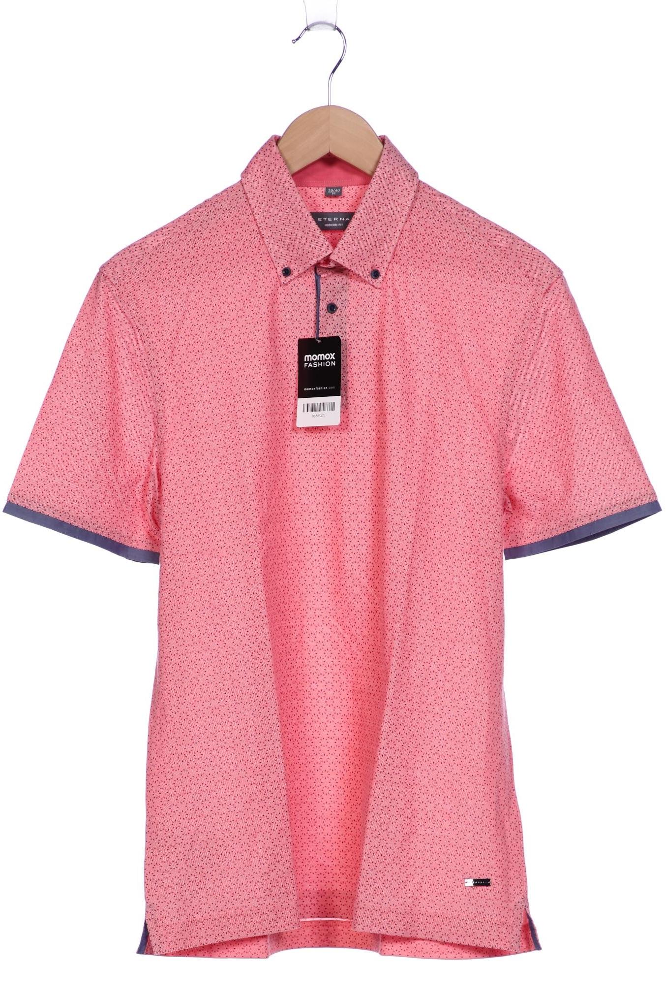 

eterna Herren Poloshirt, pink, Gr. 48