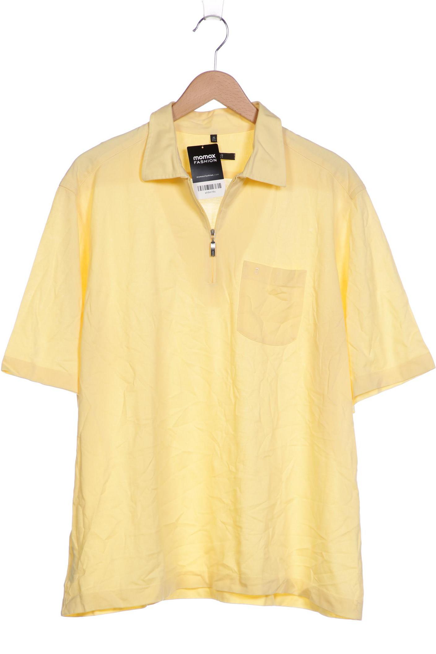 Thumbnail - eterna Herren Poloshirt, gelb, Gr. 56