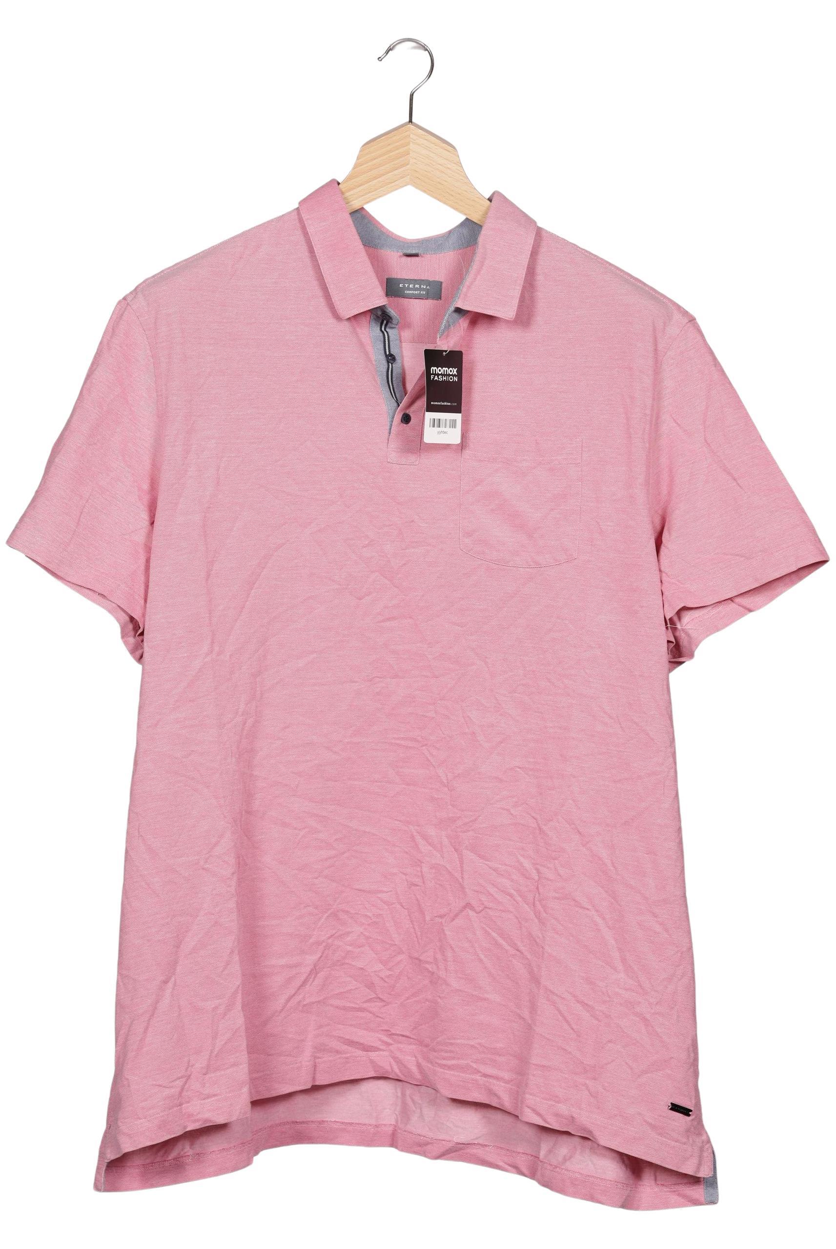 

eterna Herren Poloshirt, pink, Gr. 62