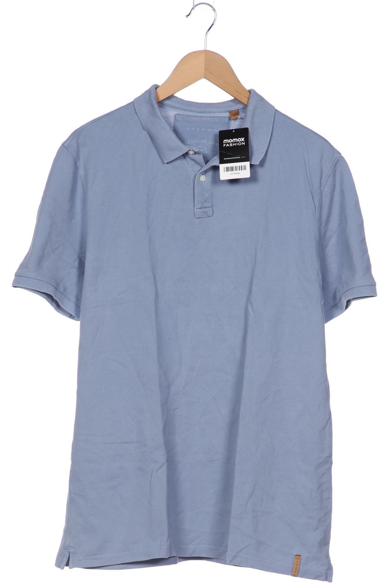

eterna Herren Poloshirt, blau, Gr. 52