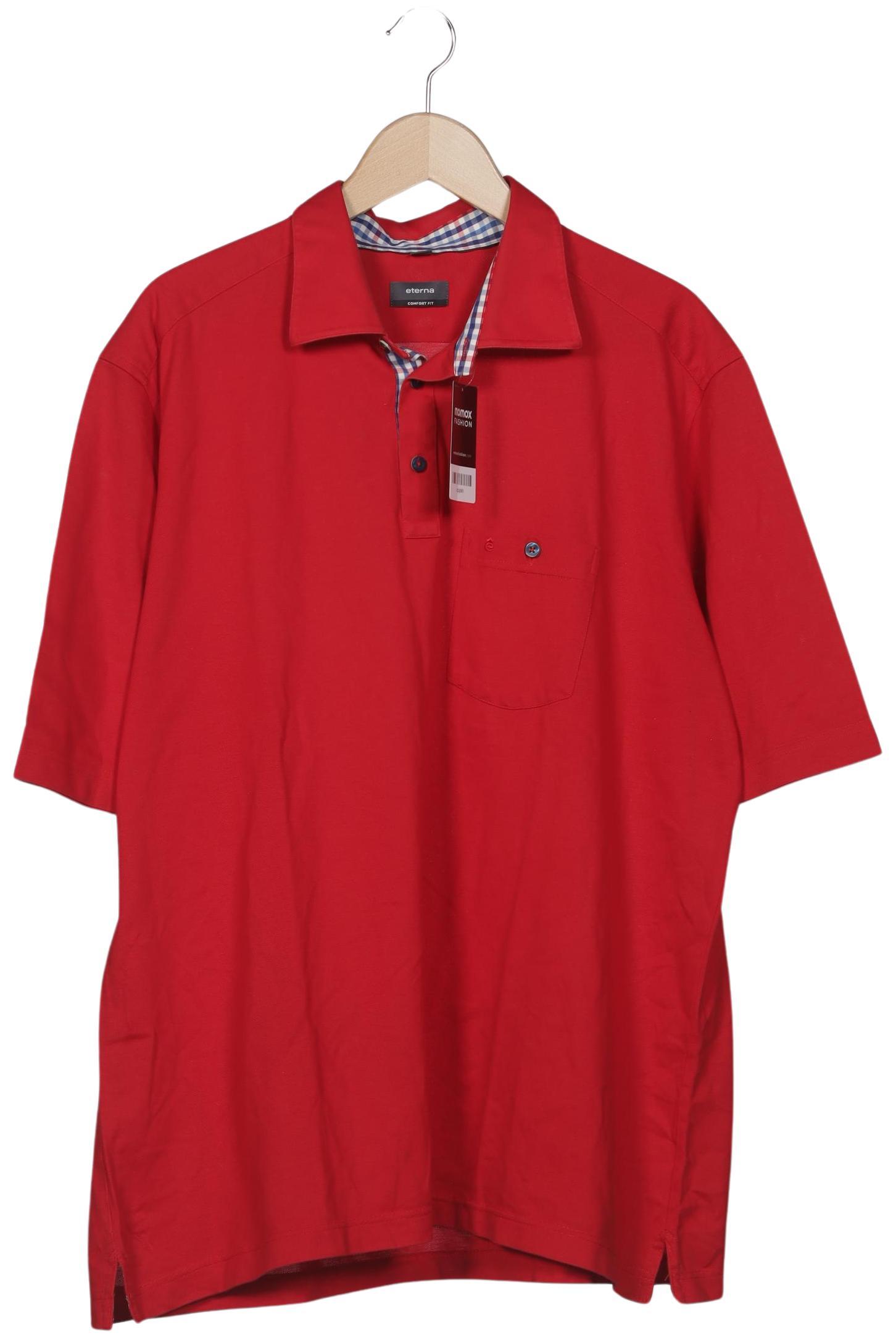 Thumbnail - eterna Herren Poloshirt, rot, Gr. 56