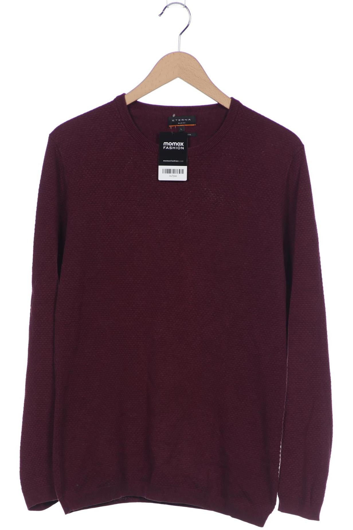 

eterna Herren Pullover, bordeaux, Gr. 52