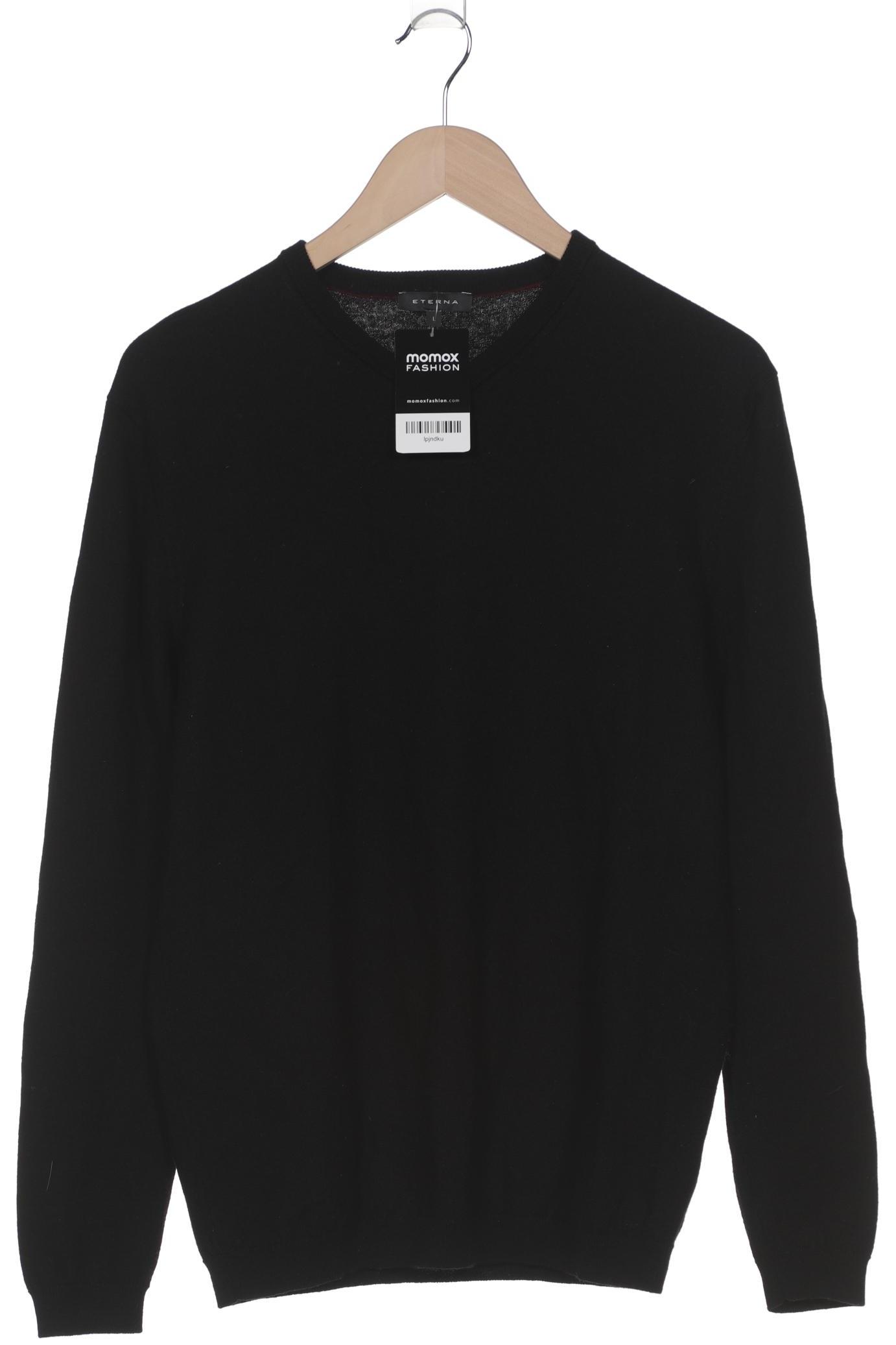 Thumbnail - eterna Herren Pullover, schwarz, Gr. 52