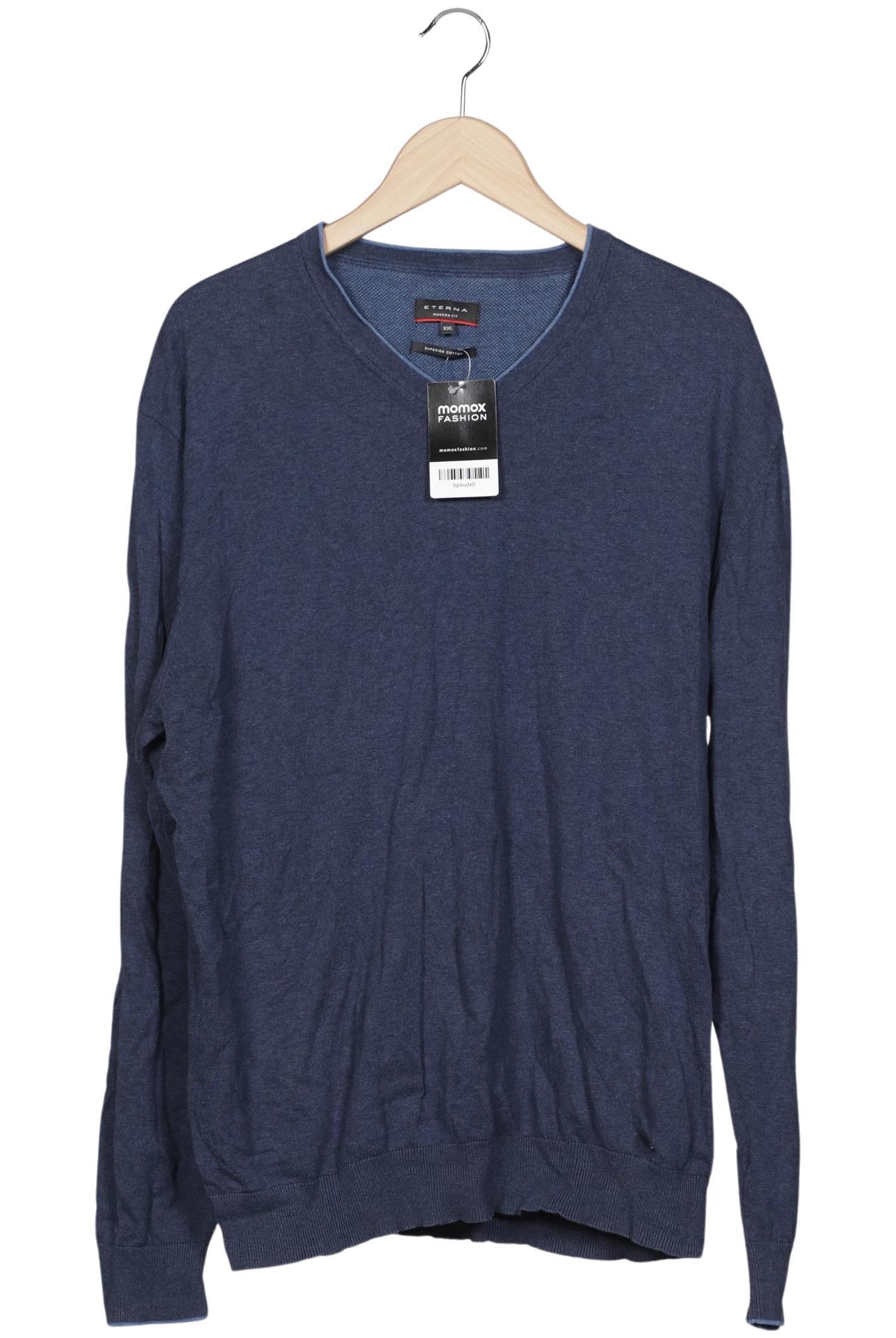 Thumbnail - eterna Herren Pullover, marineblau, Gr. 56