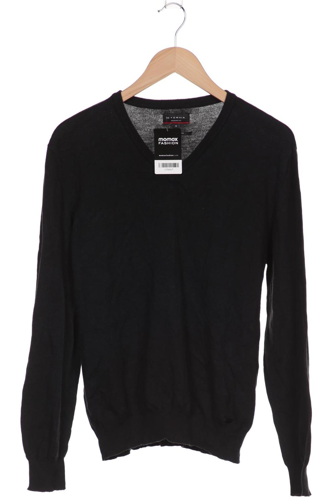 

eterna Herren Pullover, schwarz