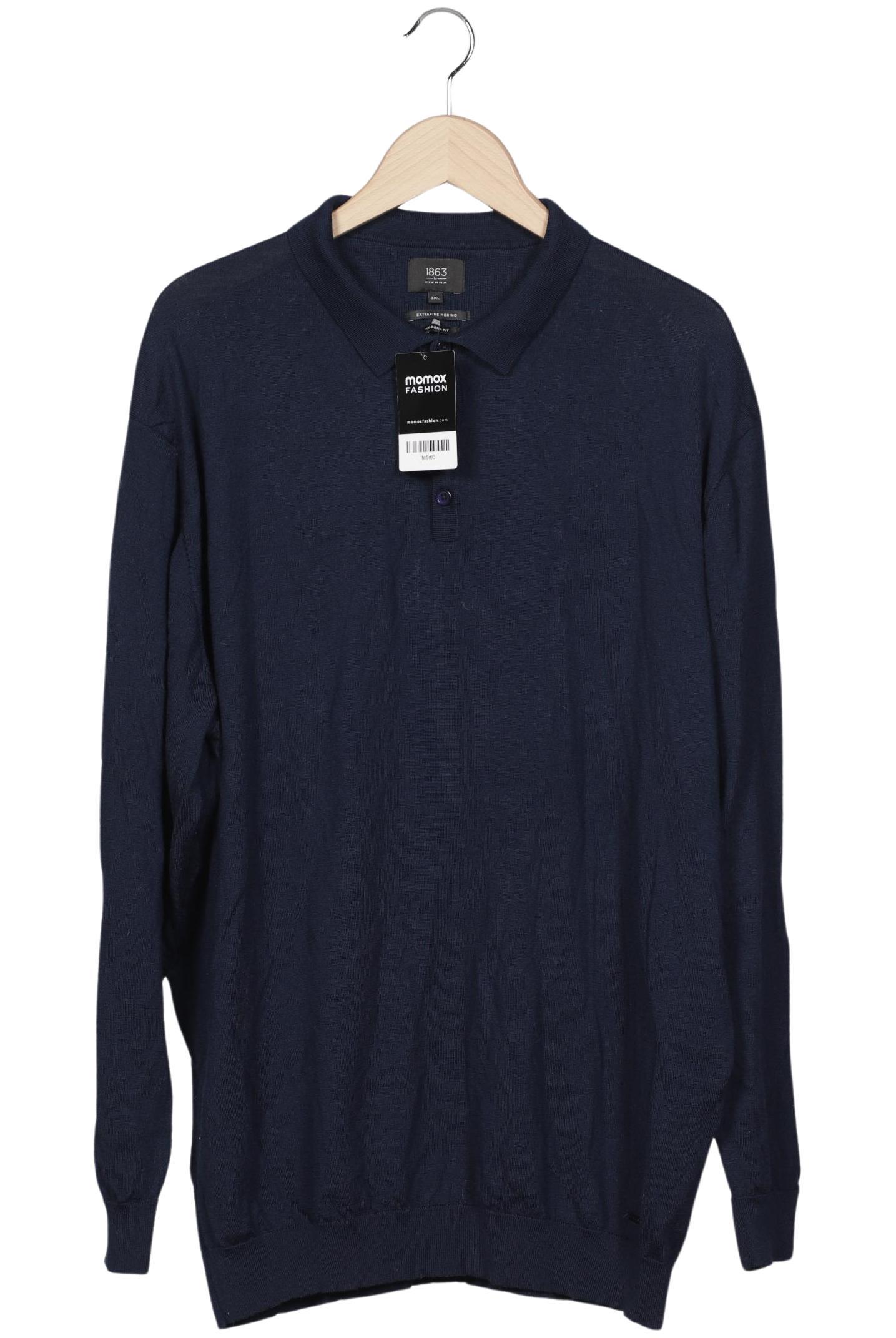 

eterna Herren Pullover, marineblau, Gr. 58