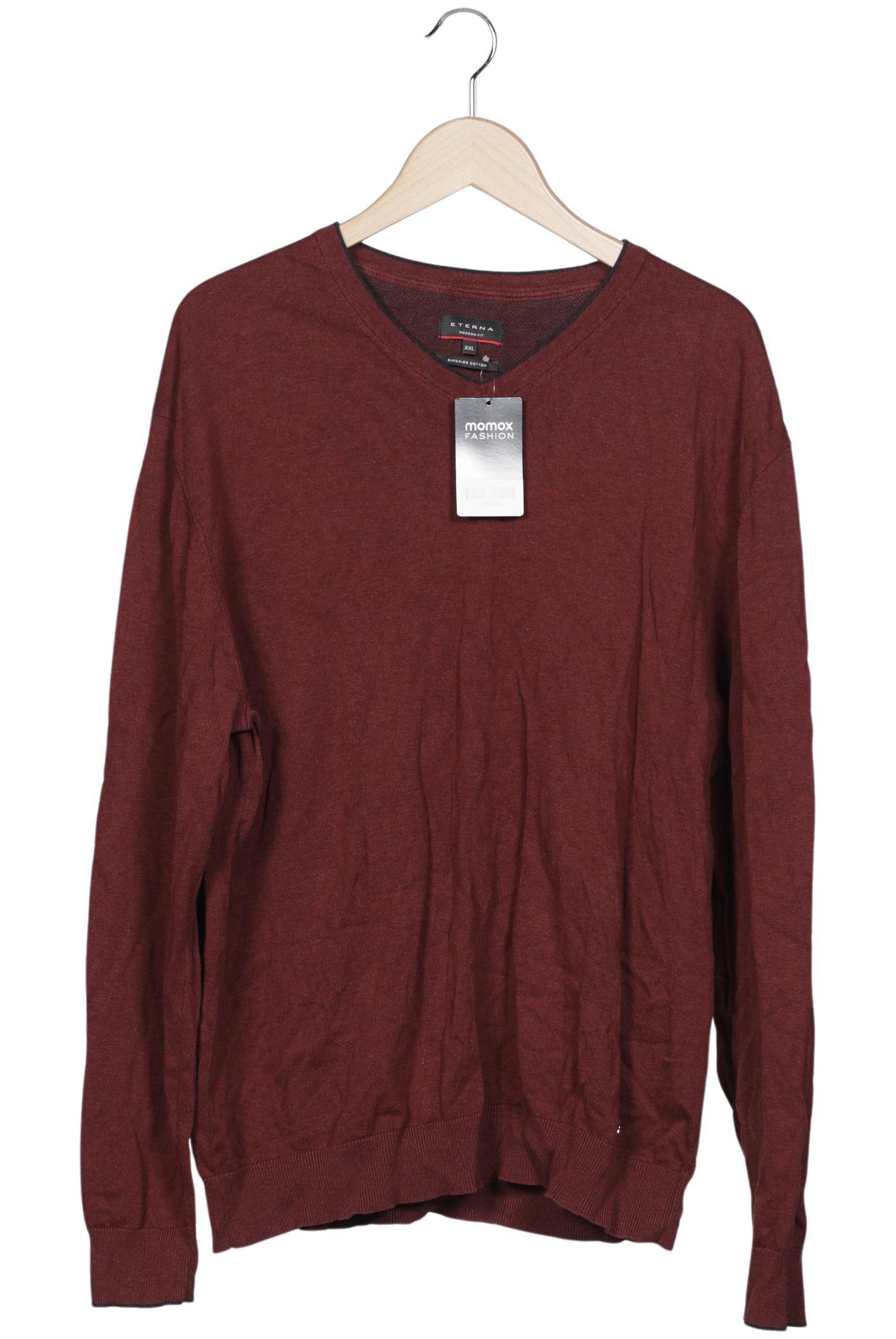 

eterna Herren Pullover, bordeaux, Gr. 56