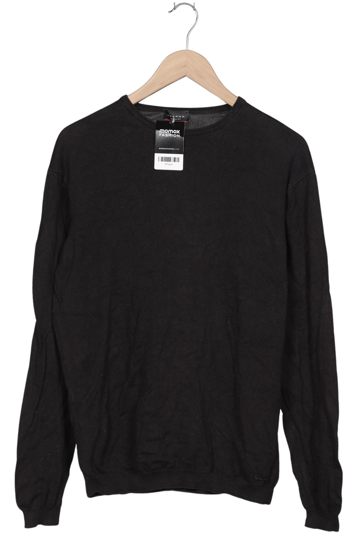 

eterna Herren Pullover, schwarz, Gr. 52