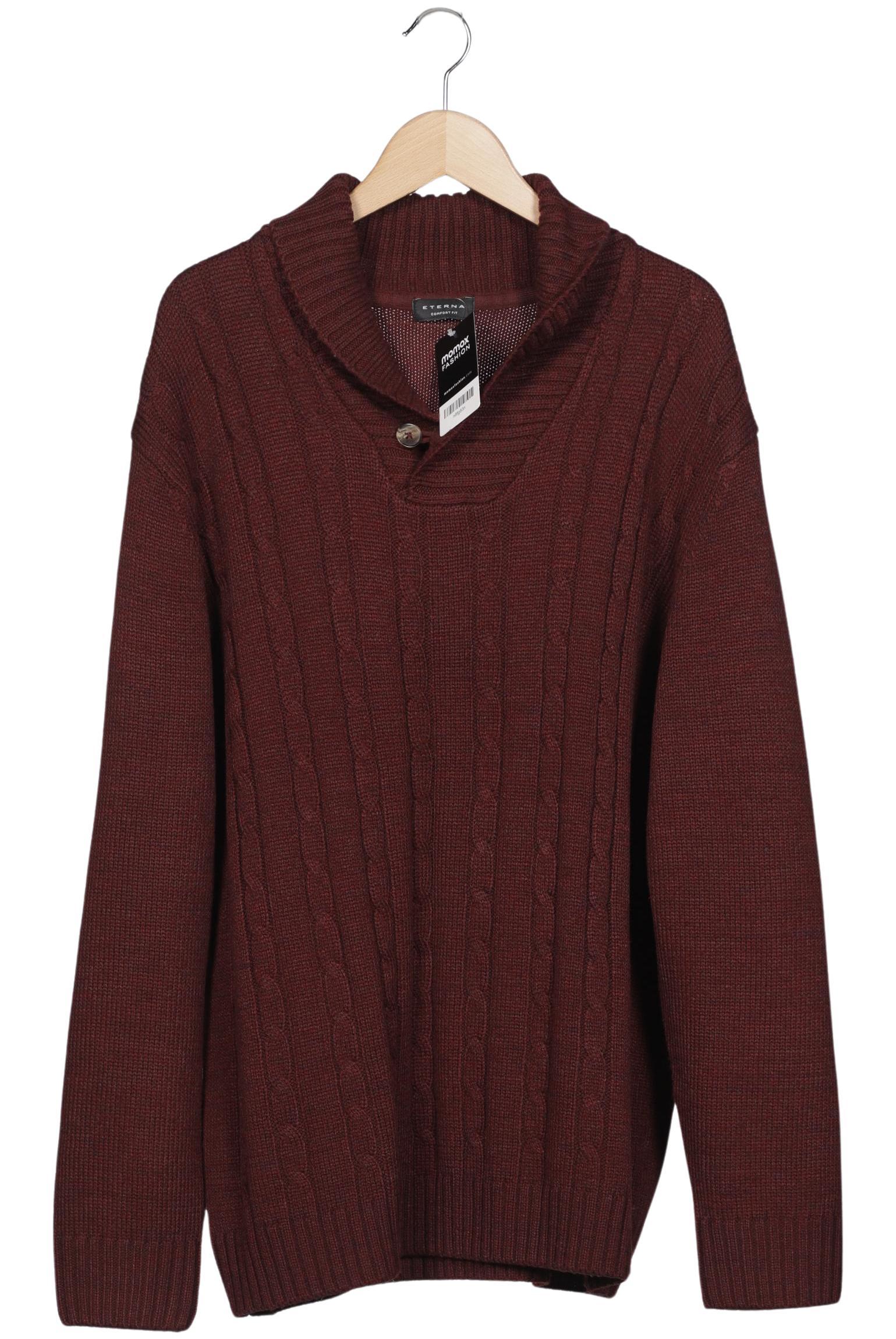 

eterna Herren Pullover, bordeaux, Gr. 56