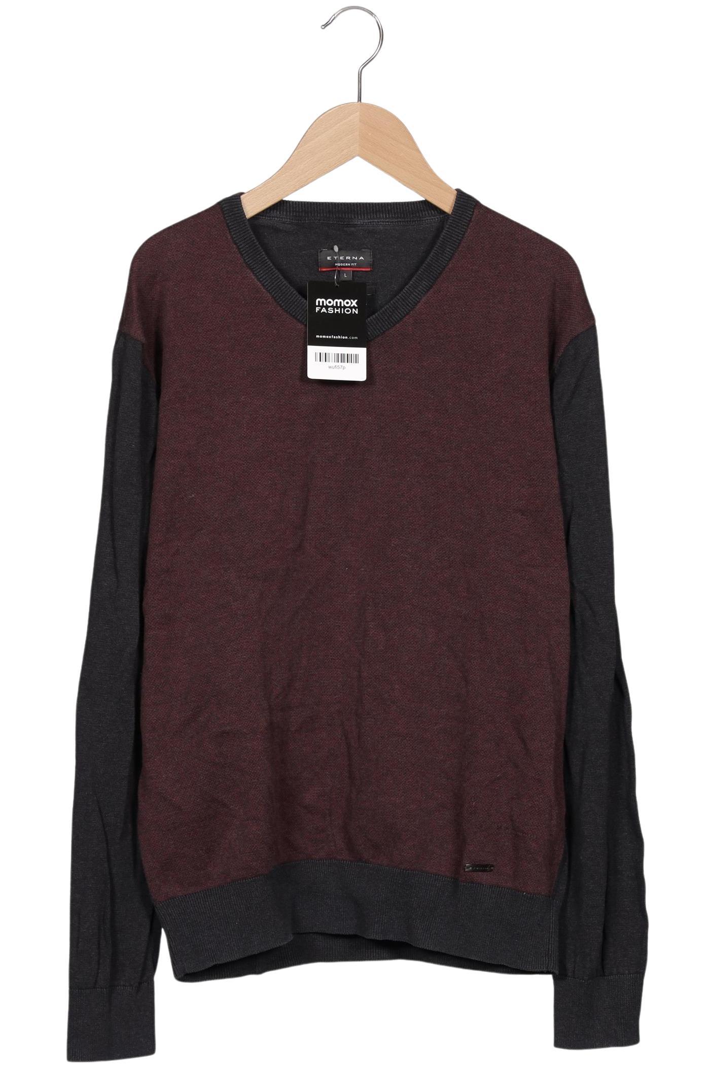

eterna Herren Pullover, bordeaux, Gr. 52