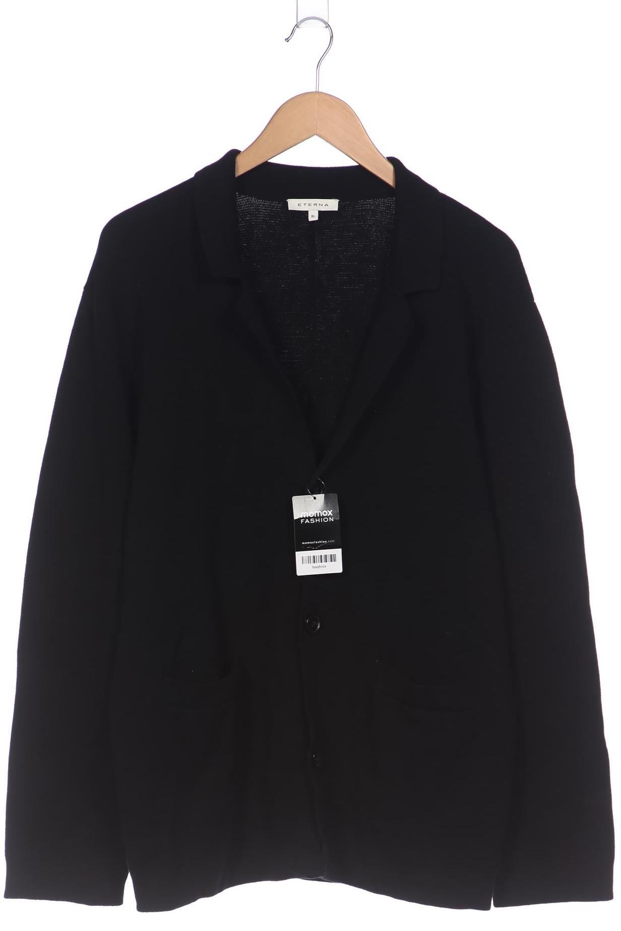 

eterna Herren Strickjacke, schwarz, Gr. 54